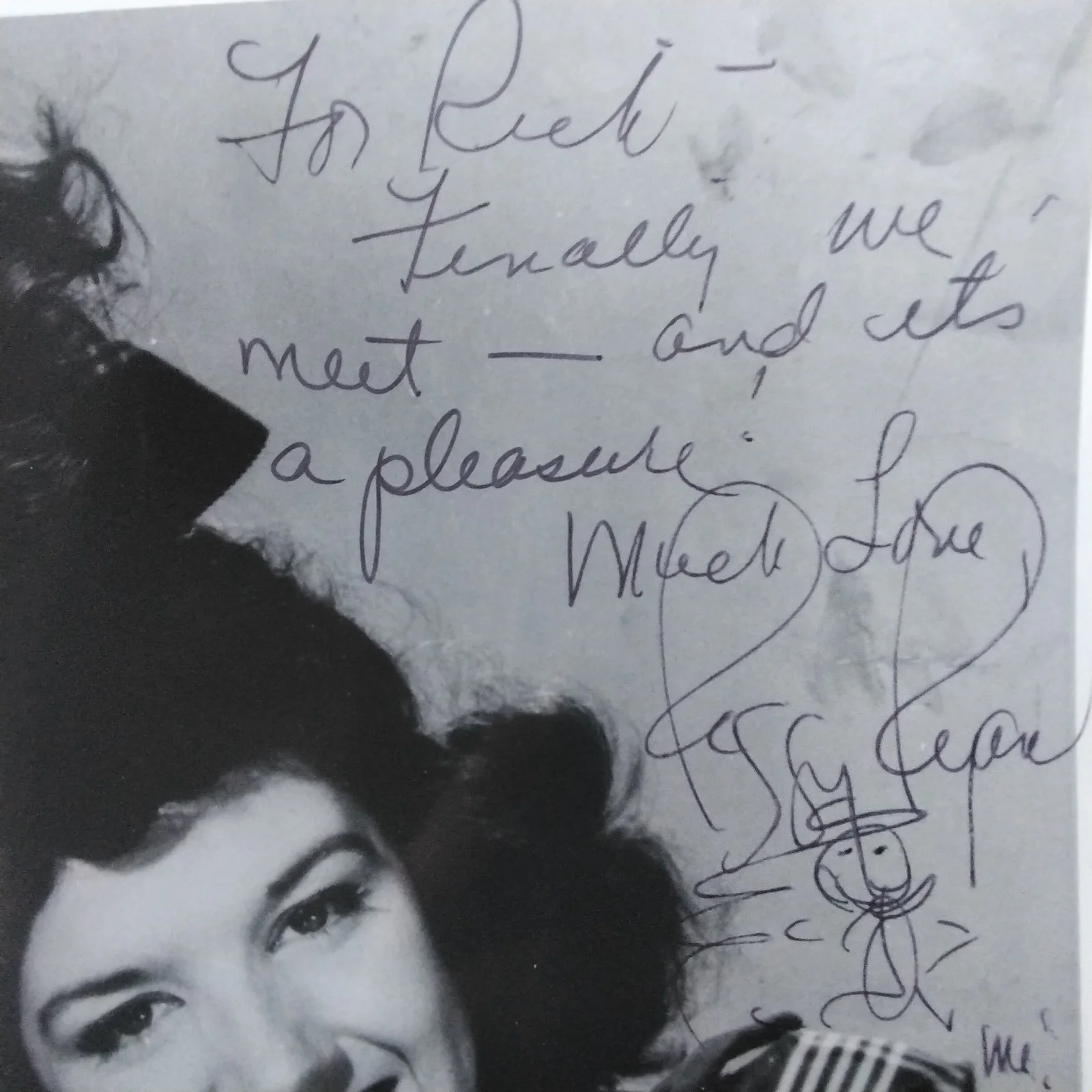 Peggy Ryan SIGNED Photo 40s Movie TV Actress Donald O'Connor Chip Off Old Block, изображение 4