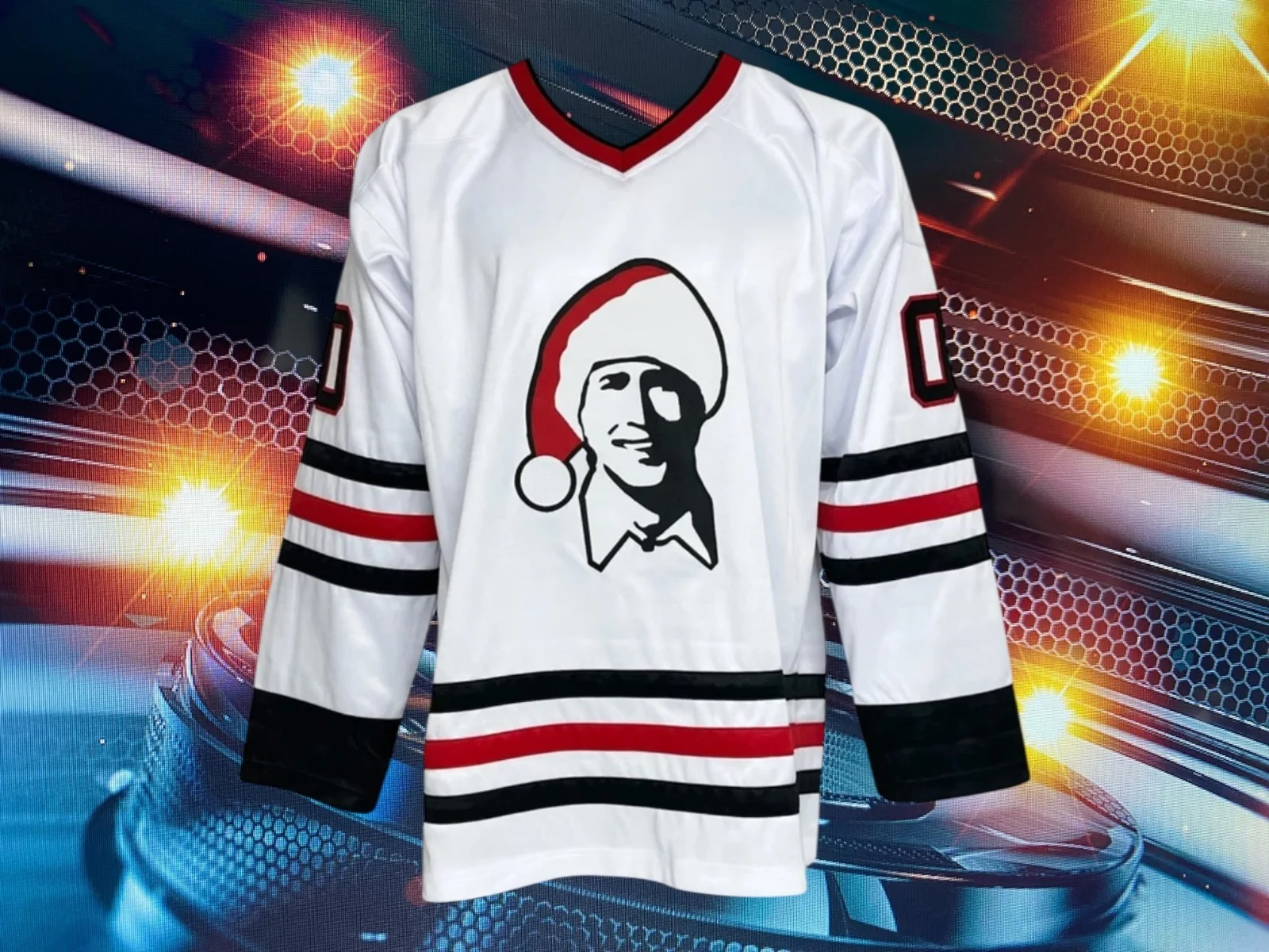 CHEVY CHASE — CHEVY CHASE "GRISWOLD" AUTOGRAPHED CUSTOM CHRISTMAS VACATION JERSEY COA BECKETT, изображение 2