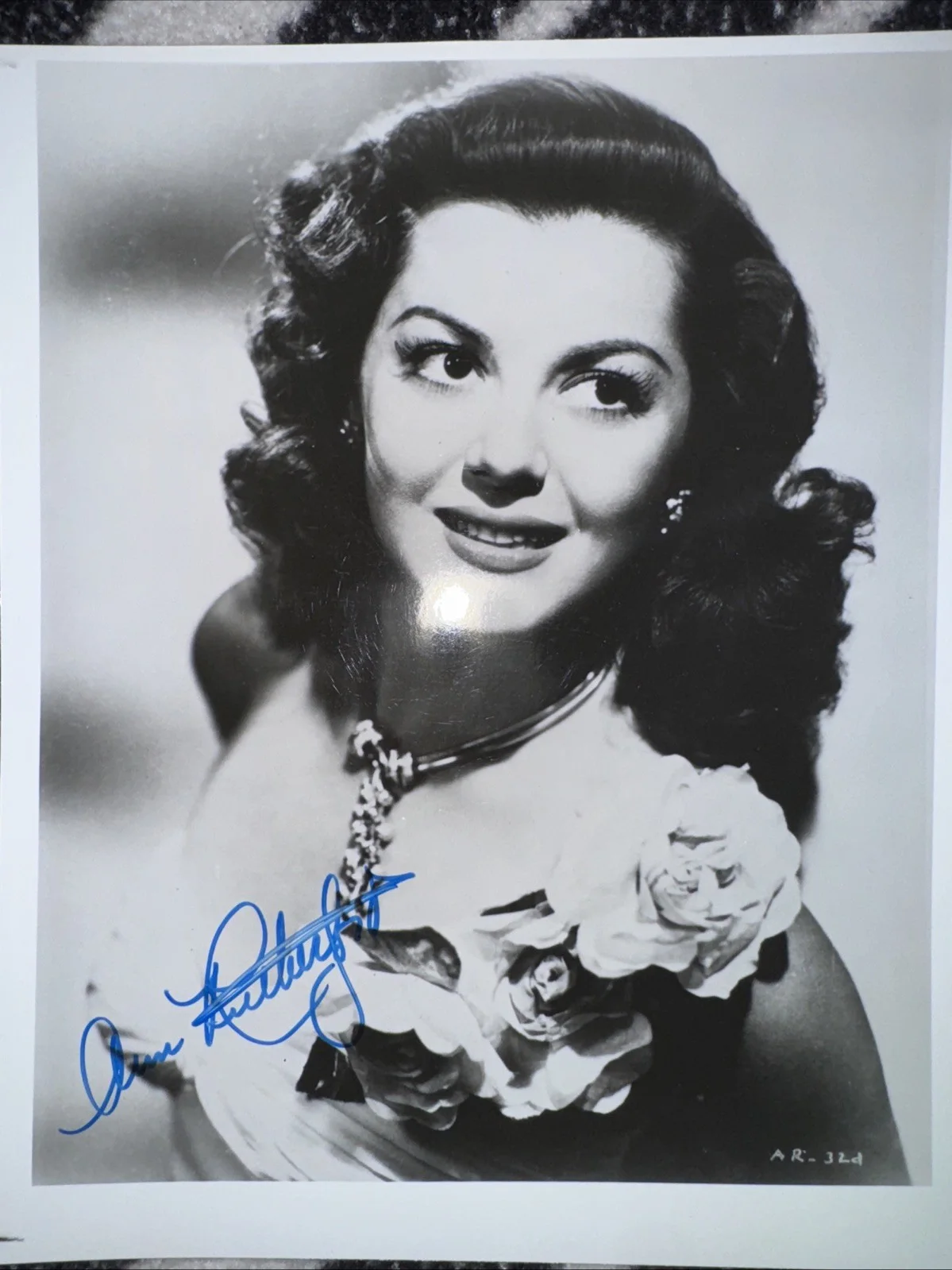 Ann Rutherford — Signed Ann Rutherford 8x10 BW Photo
