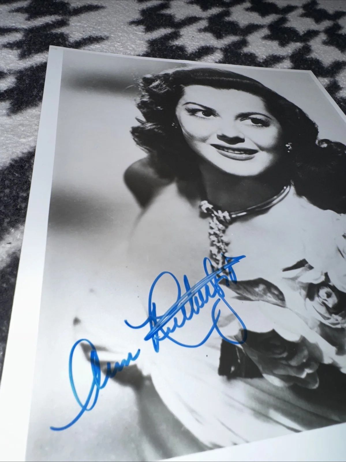 Ann Rutherford — Signed Ann Rutherford 8x10 BW Photo, image 2