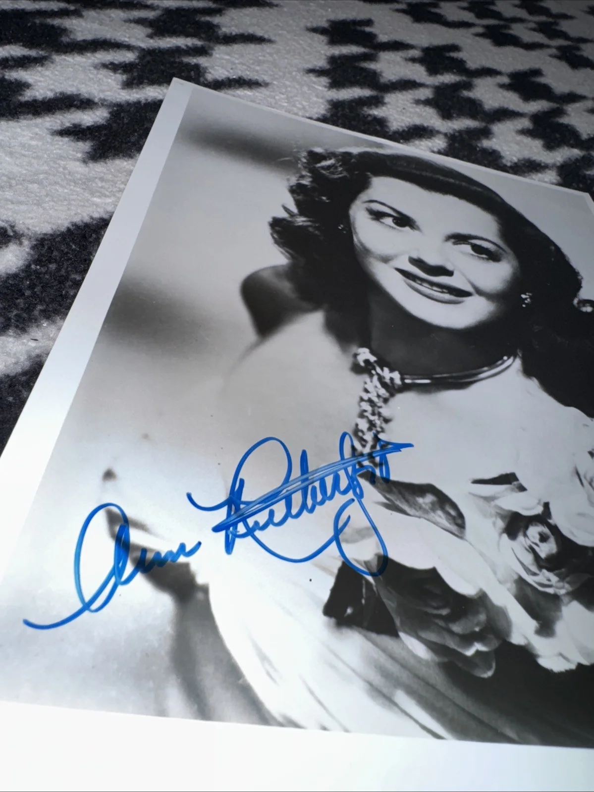 Ann Rutherford — Signed Ann Rutherford 8x10 BW Photo, image 3