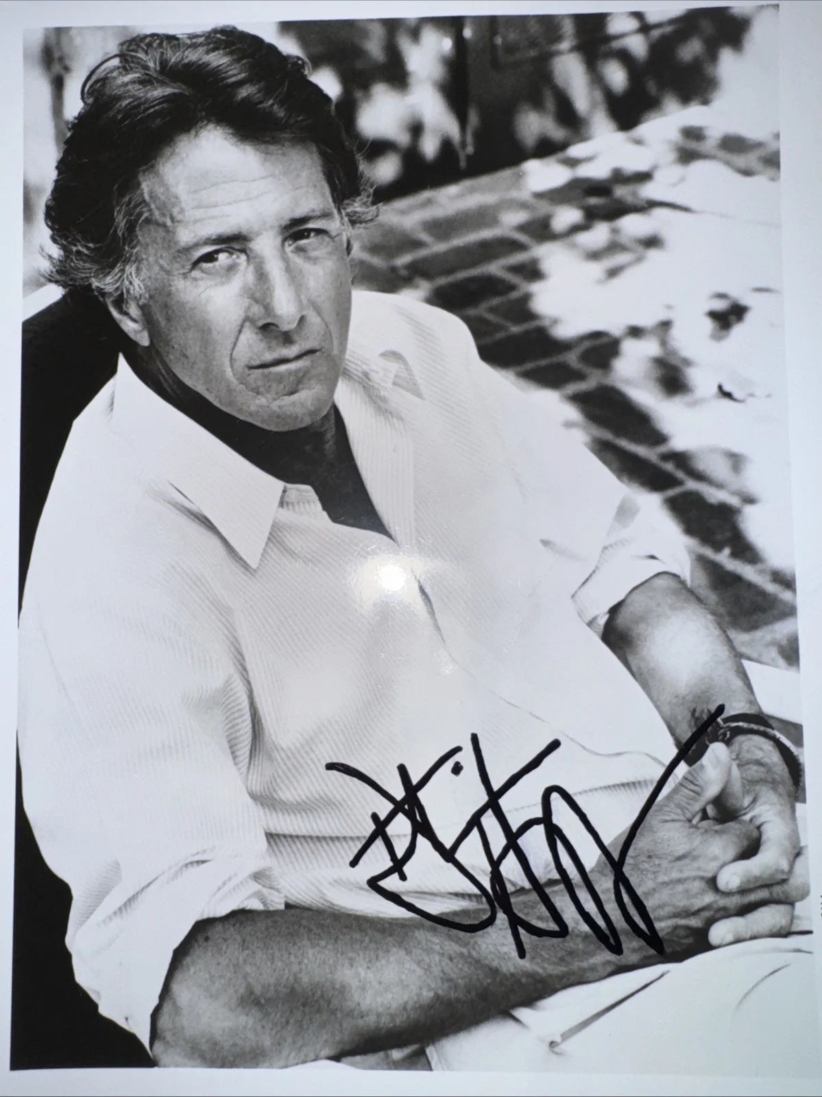 Dustin Hoffman — Signed Dustin Hoffman 8x10 Photo, image 4