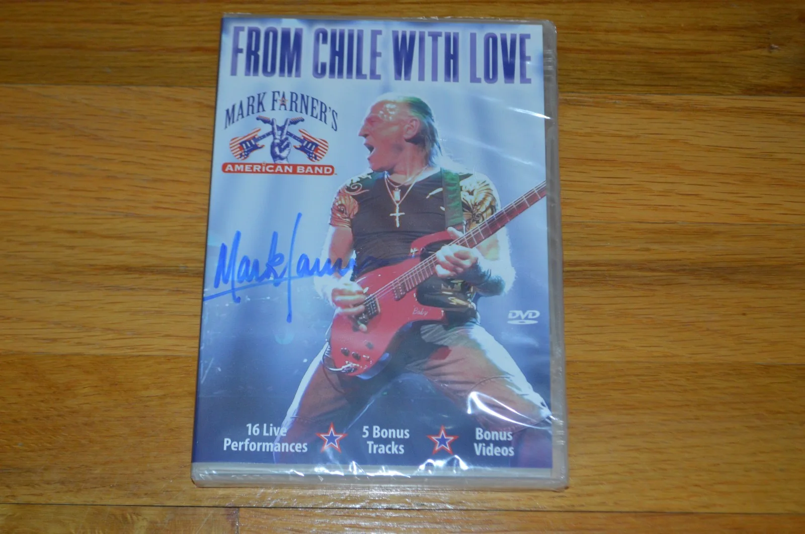 Mark Farner's Signed American Band "From Chile With Love" DVD ~ Grand Funk RR, изображение 4