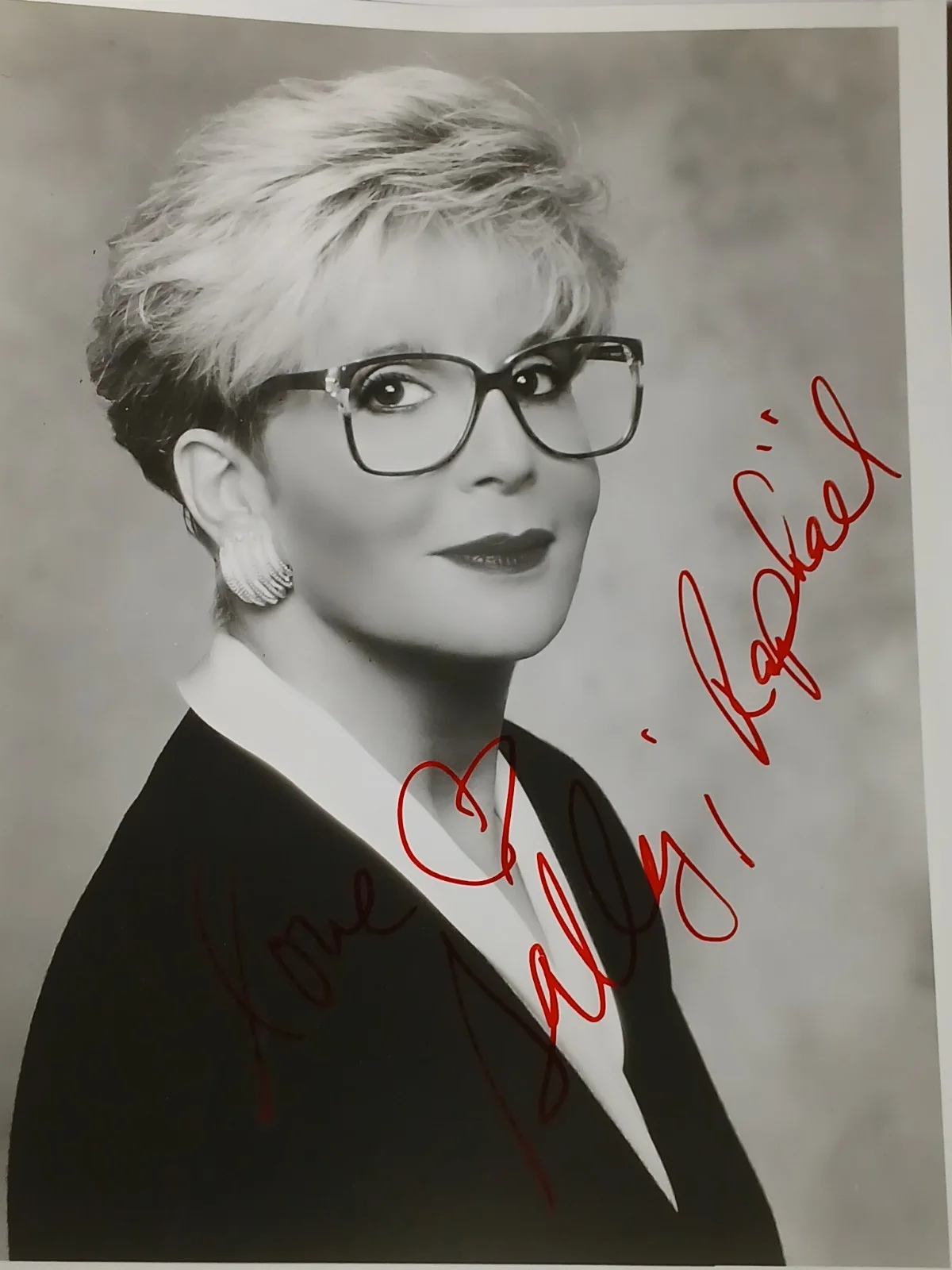 Sally Jessy Raphael — 1990s Sally Jessy Raphael Signed Autographed 8x10 Photo Authentic Talk Show Host, image 5
