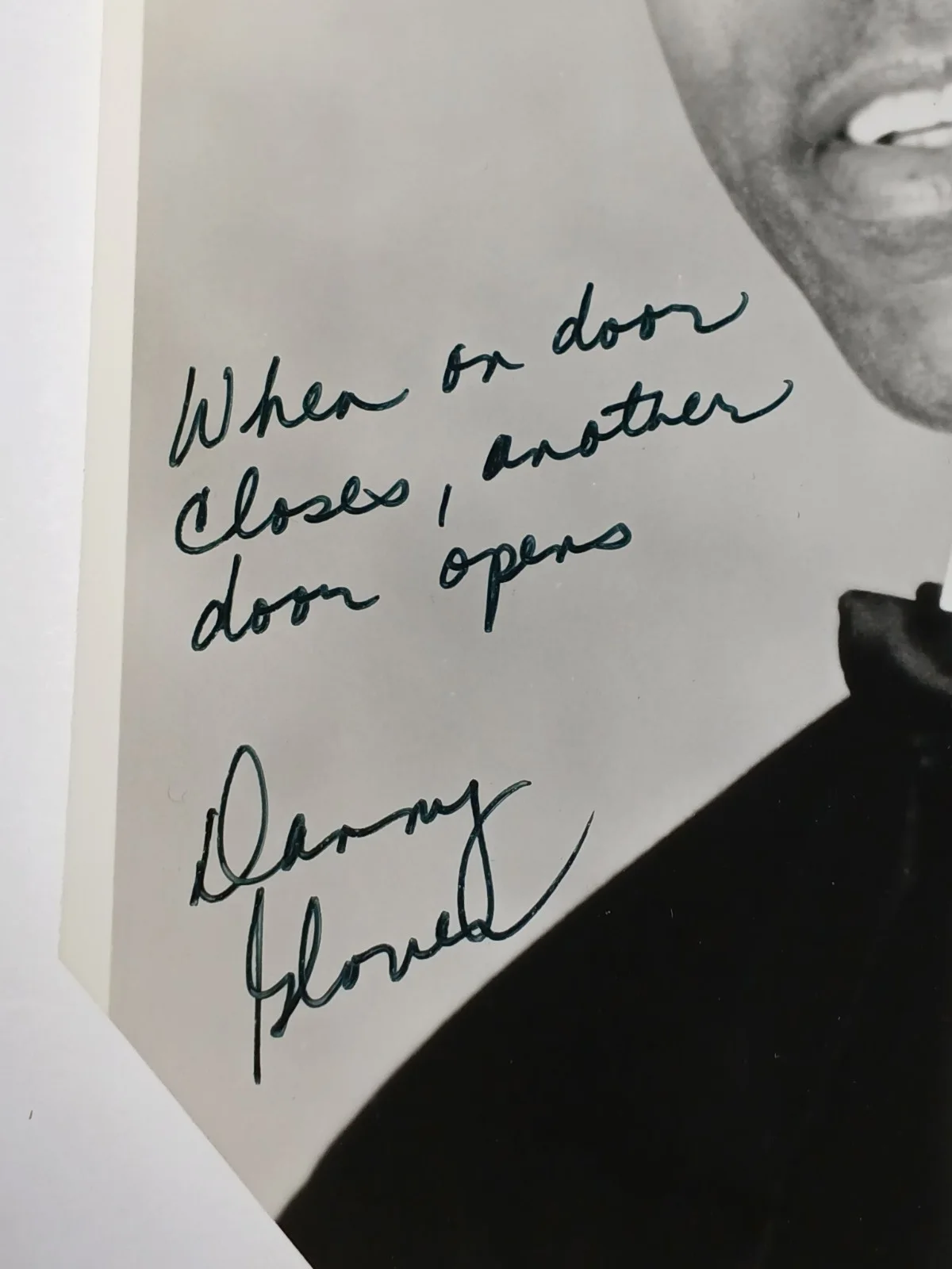 Danny Glover — Signed Danny Glover Photo Vintage 90s Autograph Lethal Weapon Silverado Western, изображение 2
