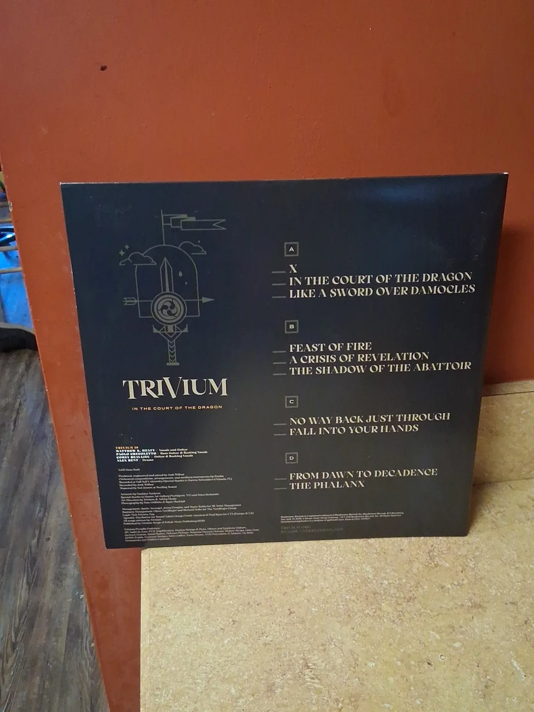 Trivium Rock Band METAL Signed In The Court Of The Dragon Vinyl New Record, изображение 4