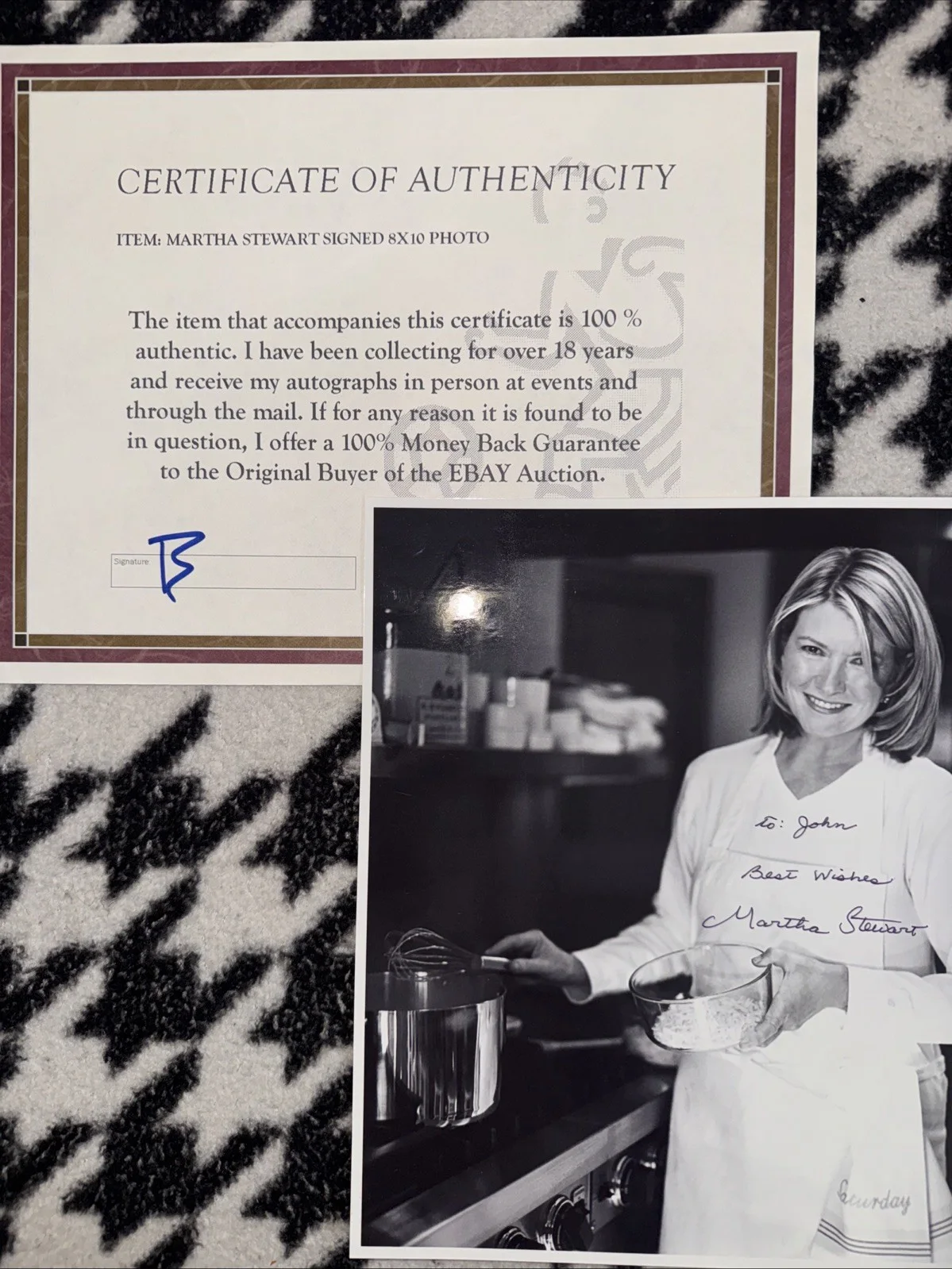 Martha Stewart — Authentic Signed Martha Stewart 8x10 Photo, image 5