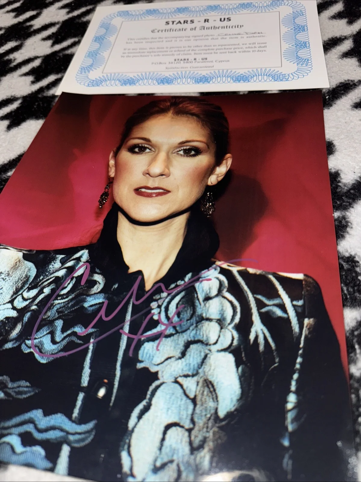 Authentic Signed Celine Dion 8x10 Photo, image 5
