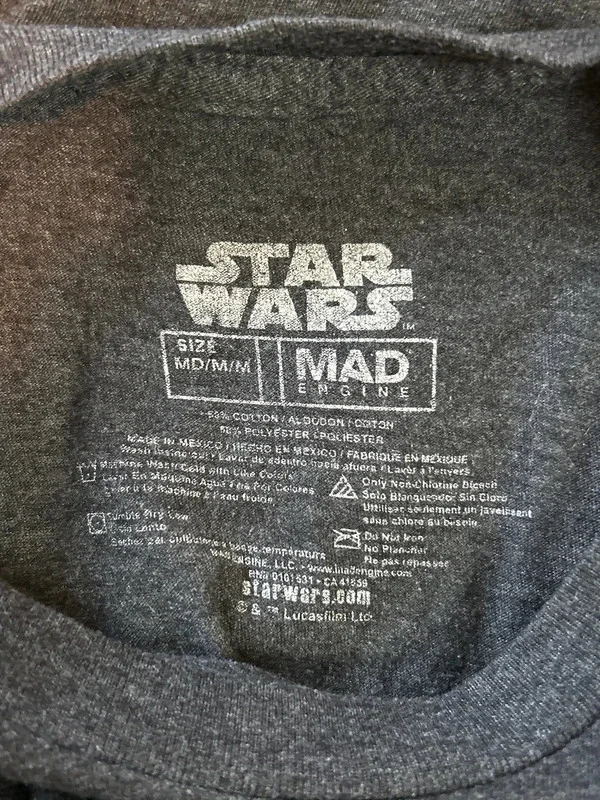 Star Wars Abbey Road Darth Vader Stormtroopers Graphic Mens T-Shirt Size Medium, image 5