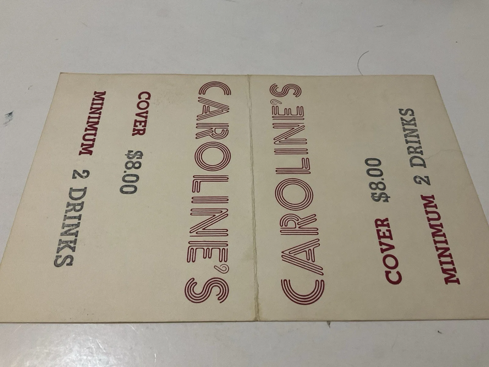 Signed Guiding Light John Wesley Shipp Denise Pence Plus One More Caroline’s, image 2