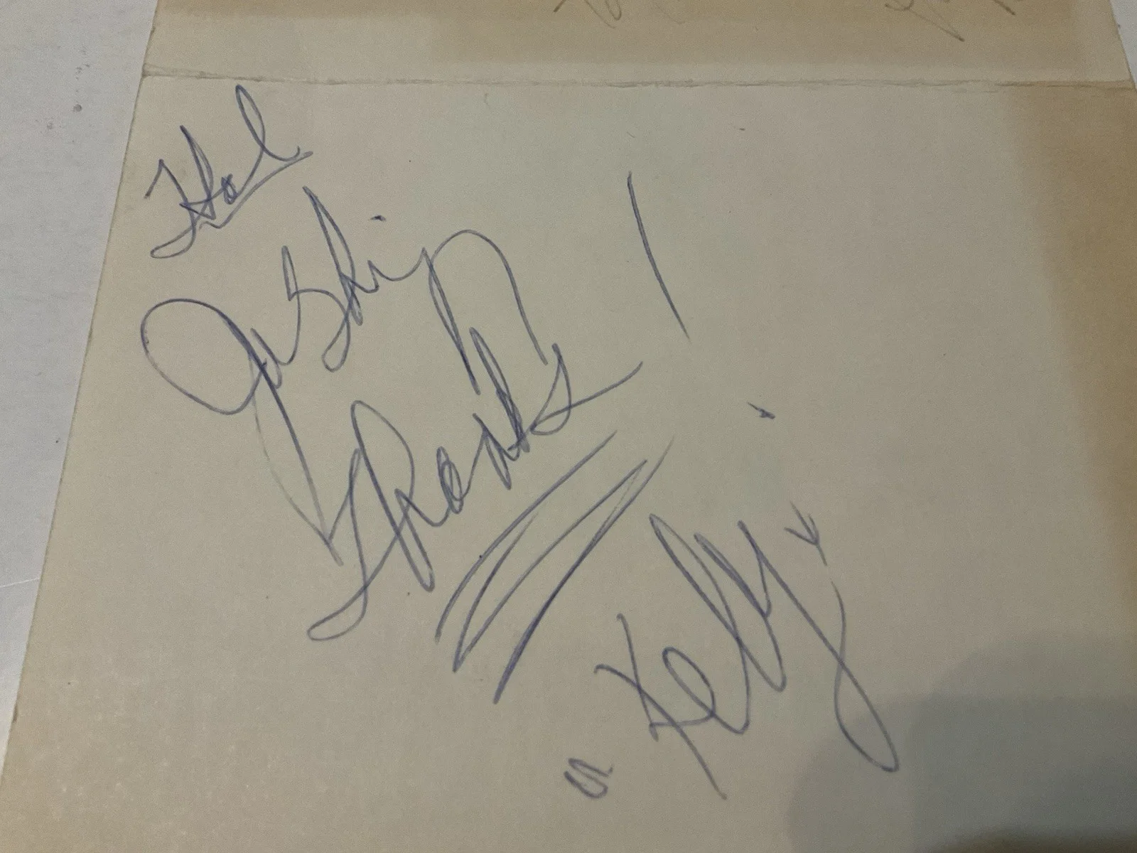 Signed Guiding Light John Wesley Shipp Denise Pence Plus One More Caroline’s, image 3
