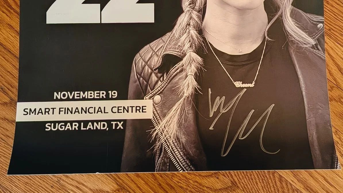 Kat Timpf — Kat Timpf Signed Autographed 2022 Tour Poster Sugar Land TX 18x24 Greg Gutfeld, image 4