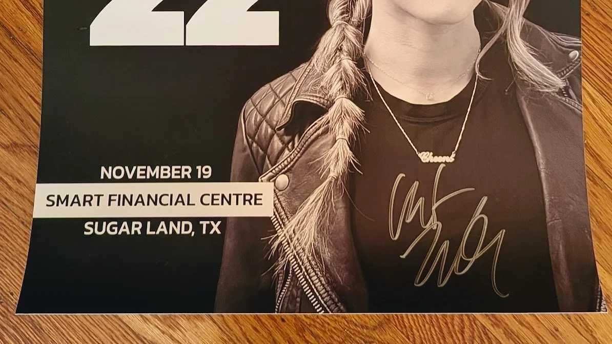 Kat Timpf — Kat Timpf Signed Autographed 2022 Tour Poster Sugar Land TX 18x24 Greg Gutfeld, изображение 4