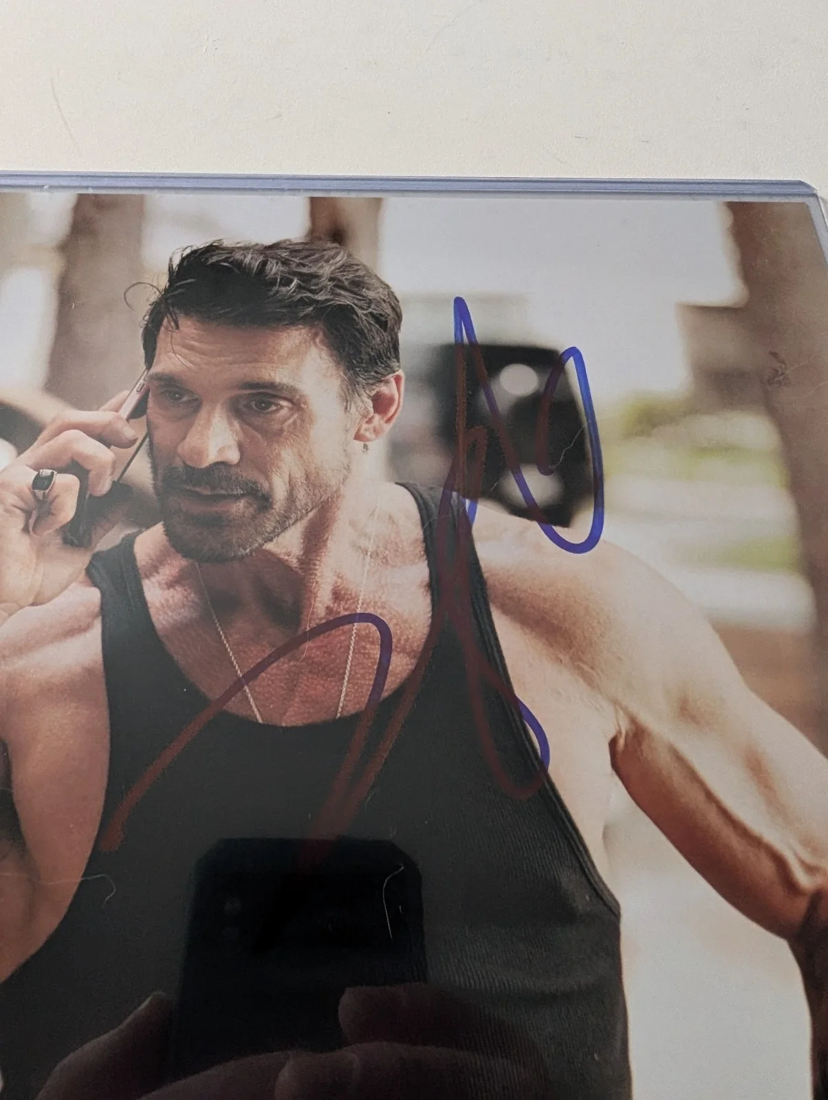 FRANK GRILLO — FRANK GRILLO HAND SIGNED PHOTO TULSA KING " BILL BEVILAQUA" JSA CERT 8 X 10, изображение 3