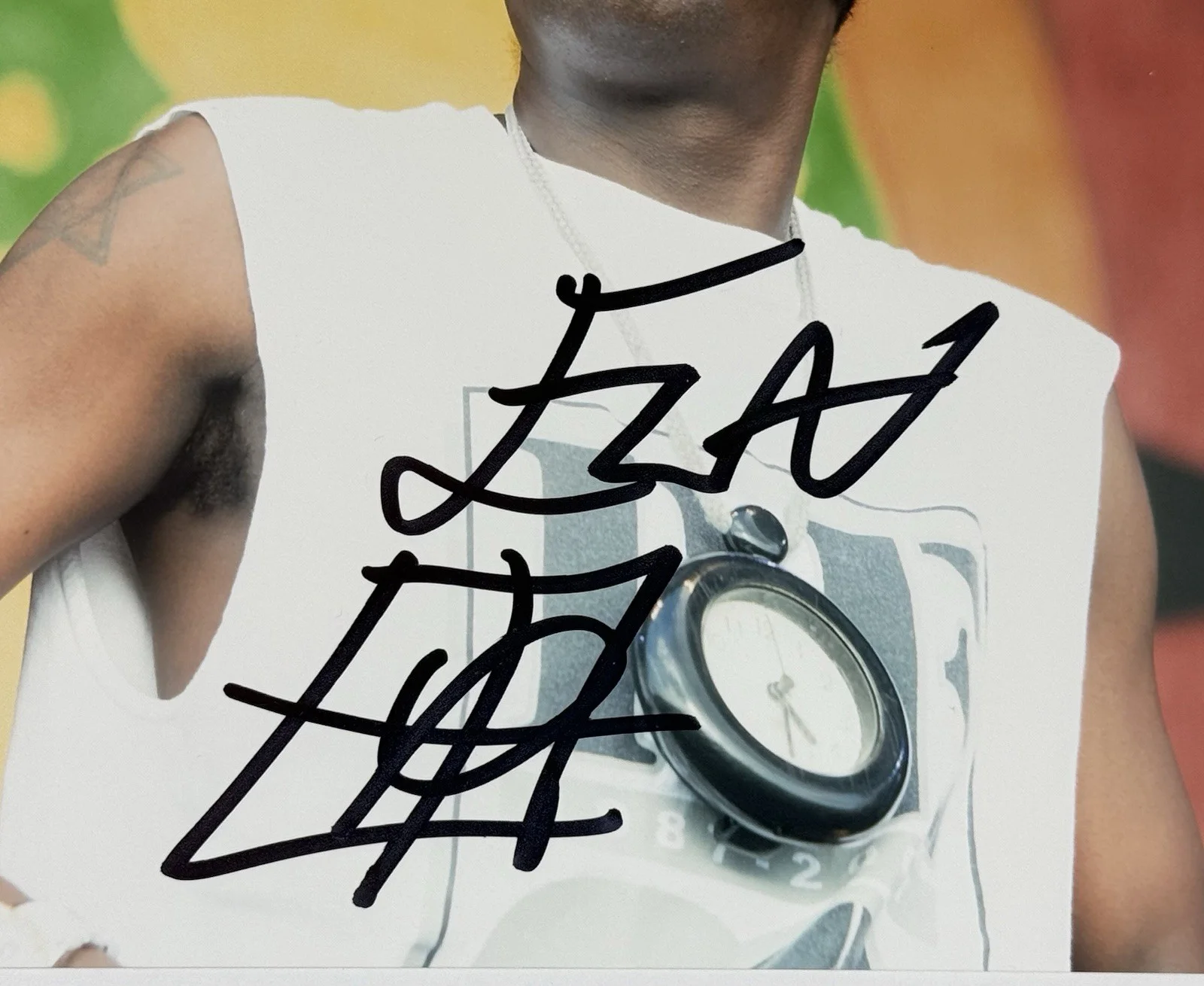 Flavor Flav Public Enemy signed Photo autographed 8x10 beckett coa, изображение 2