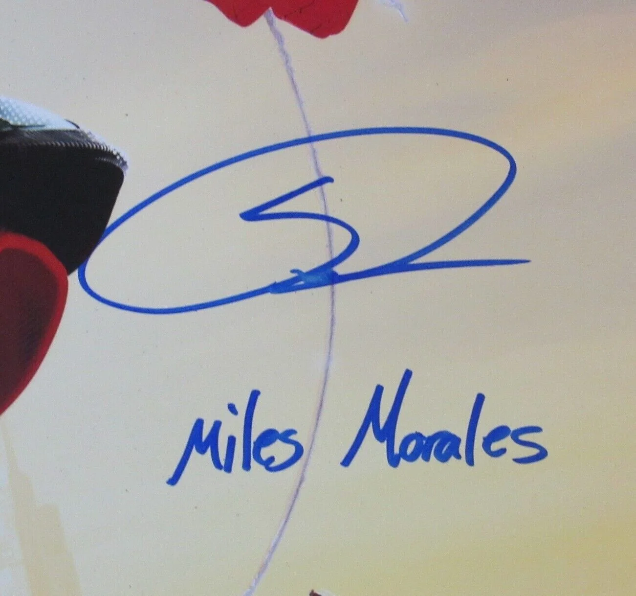 Shameik Moore Spiderman Signed 24x16 Poster Into the Spider-Verse JSA 158210, image 2