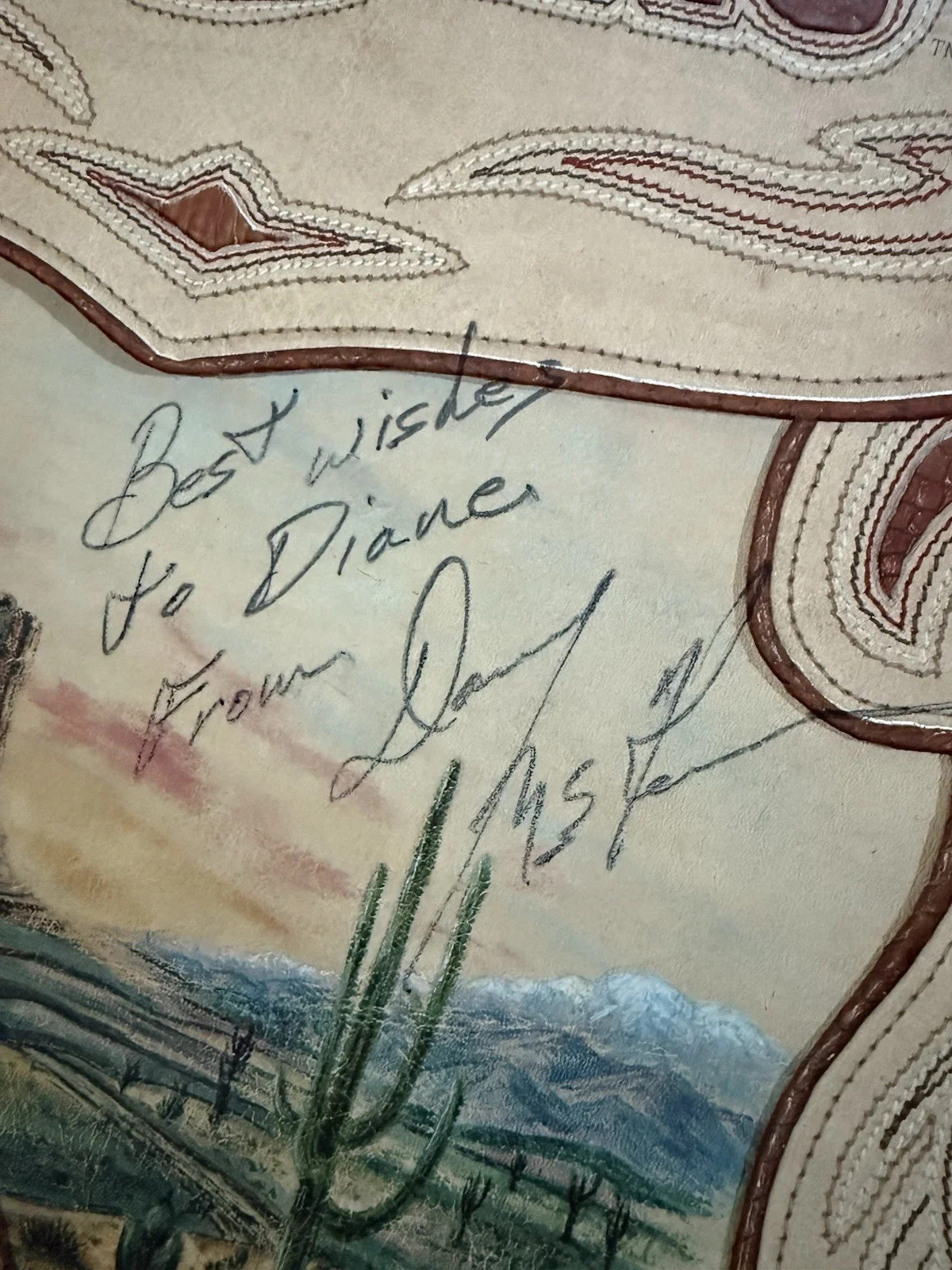 Toby Beau album autographed By Danny McKenna, image 2
