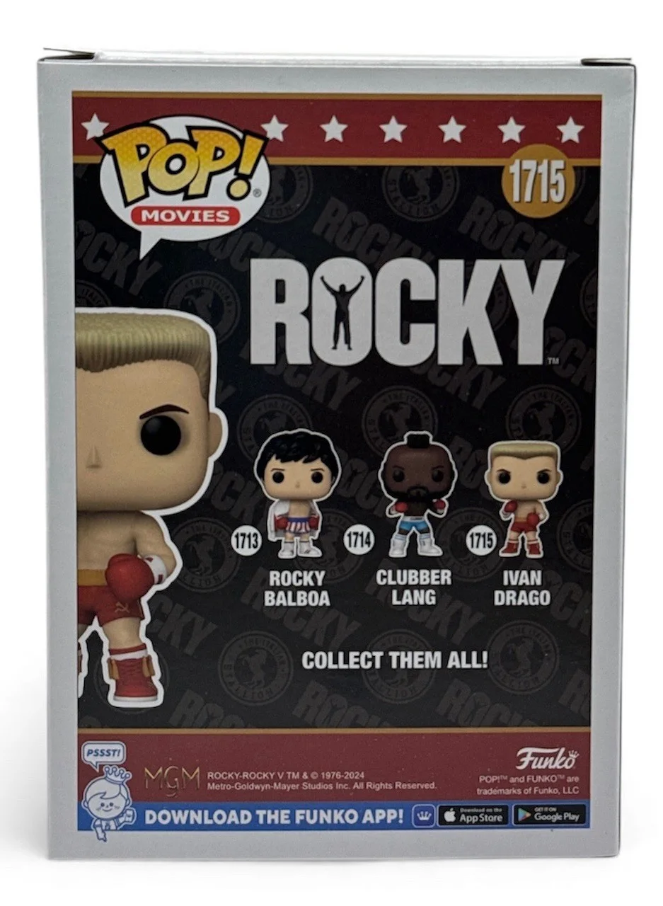 Dolph Lundgren — Dolph Lundgren Autograph Signed Rocky Ivan Drago Funko Pop Beckett COA, image 2