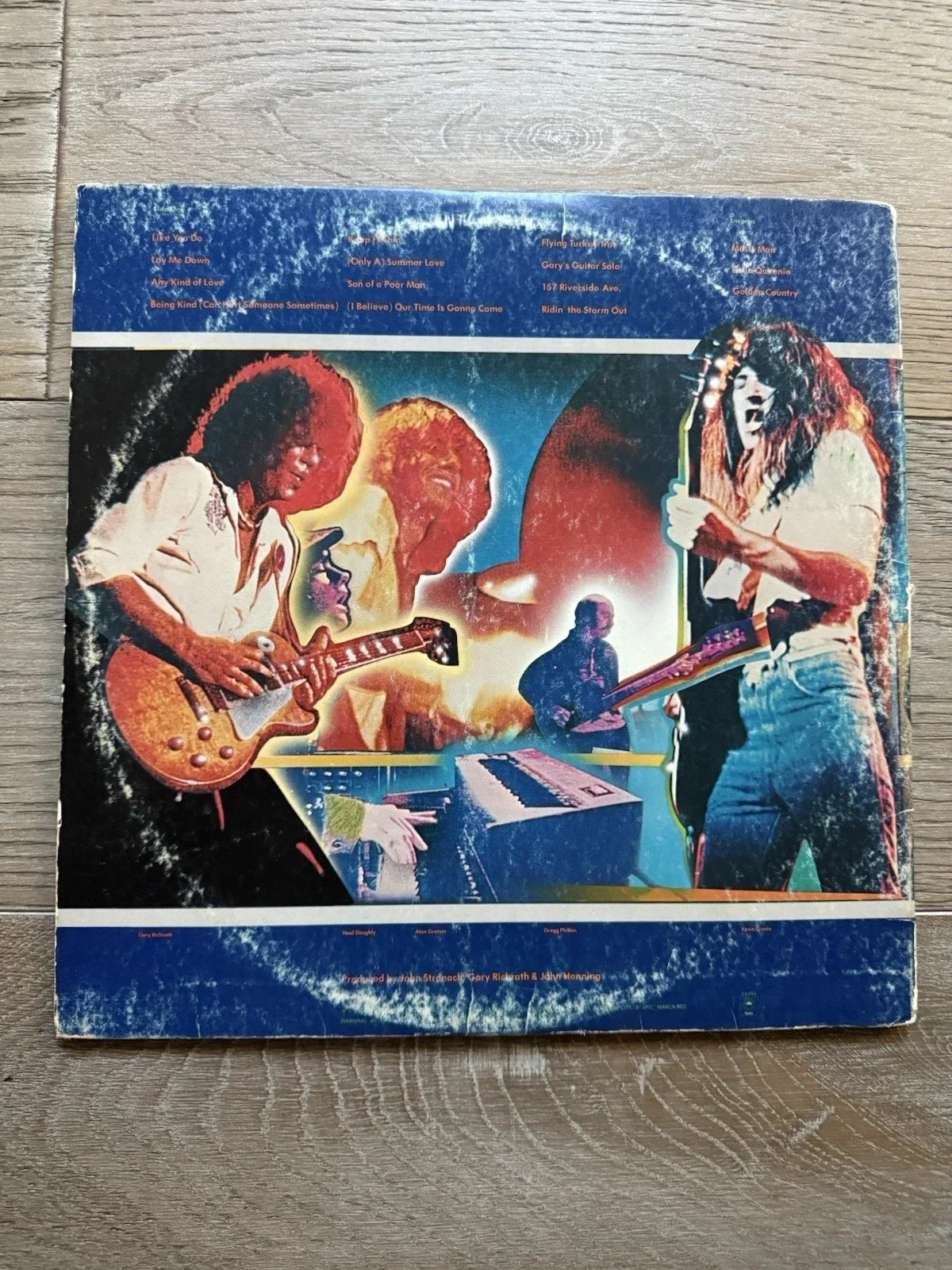 REO Speedwagon You Get What You Play For album signed by Kevin Cronin, изображение 2