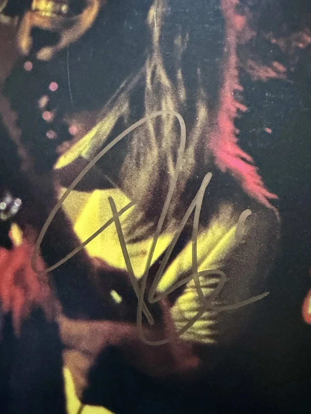 Cheap Trick At Budokan album autographed by Robin Zander, изображение 2