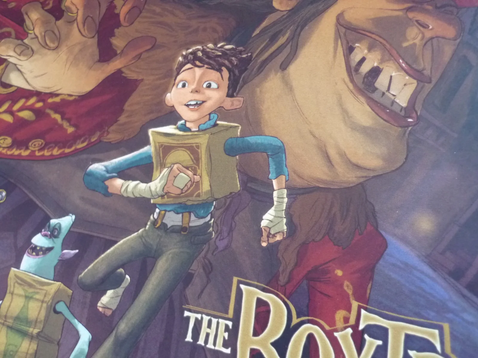 14x11 framed poster soundtrack artwork the boxtrolls front cover, image 2