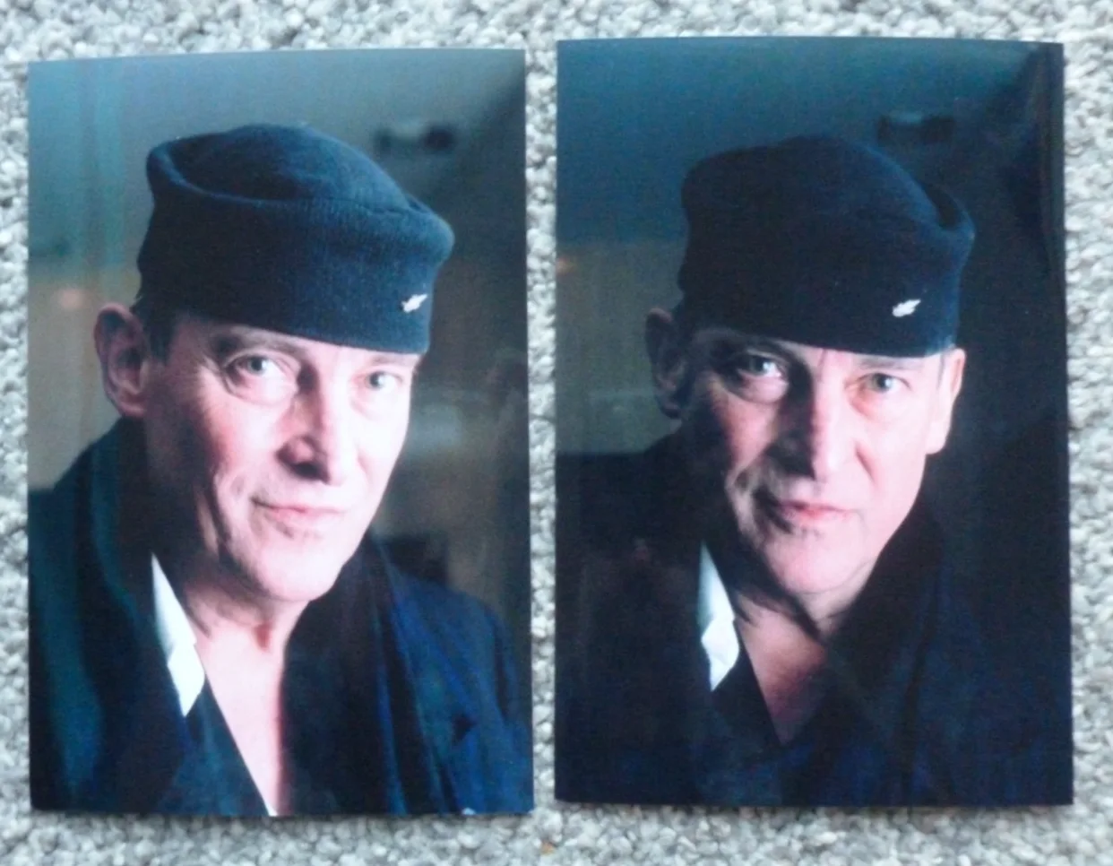 Jeremy Brett Sherlock Holmes Black Hat No Boarder 6 x 4 Inch Photographs x 2, image 2