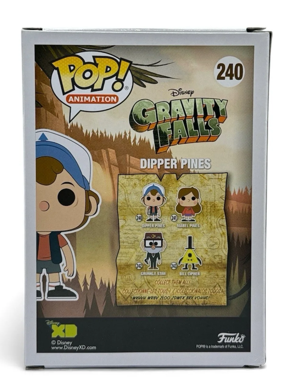 Jason Ritter — Jason Ritter Autograph Signed Gravity Falls Dipper Pines Funko Pop Beckett COA, image 2