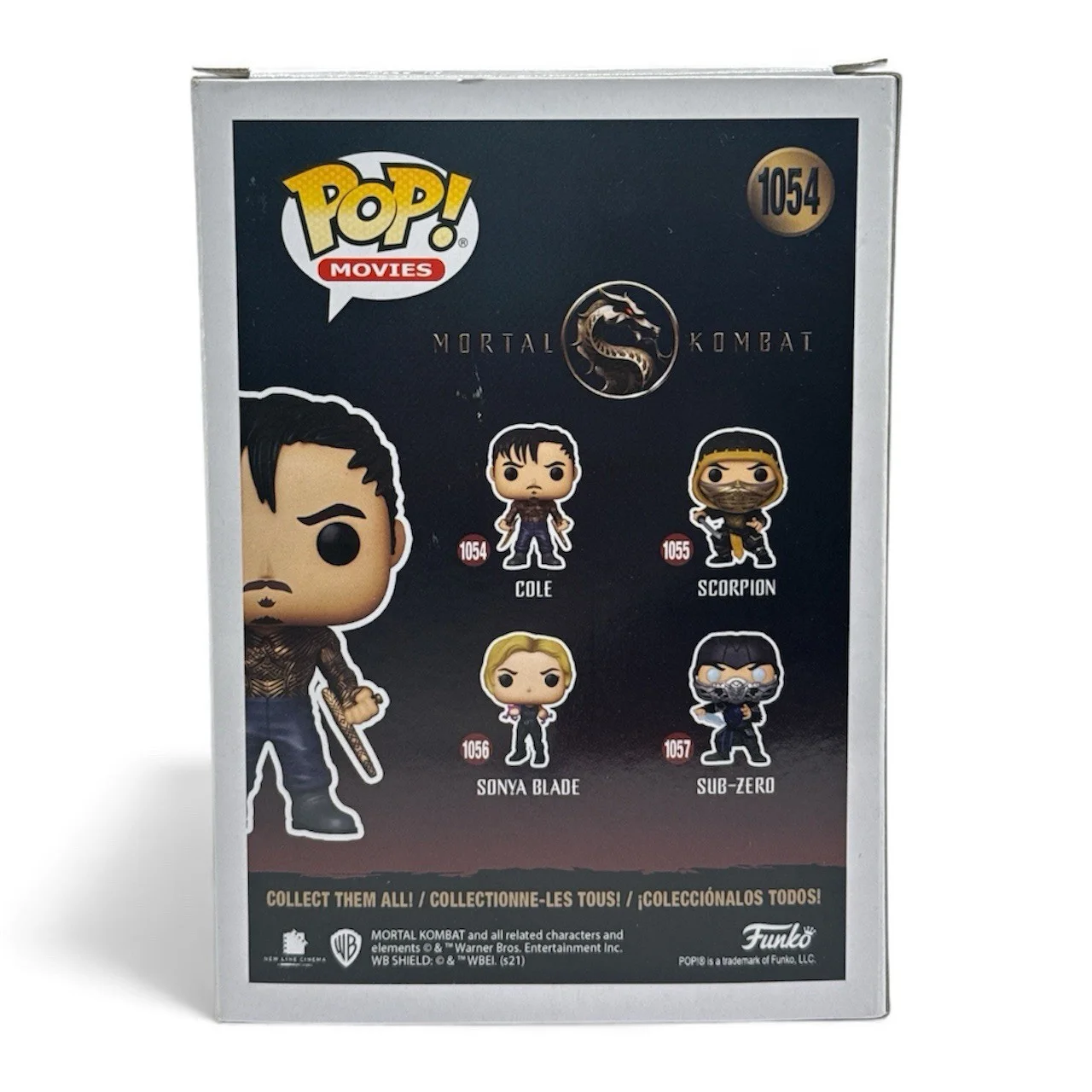 Lewis Tan — Lewis Tan Autograph Signed Mortal Kombat Cole Funko Pop with Beckett COA, image 2