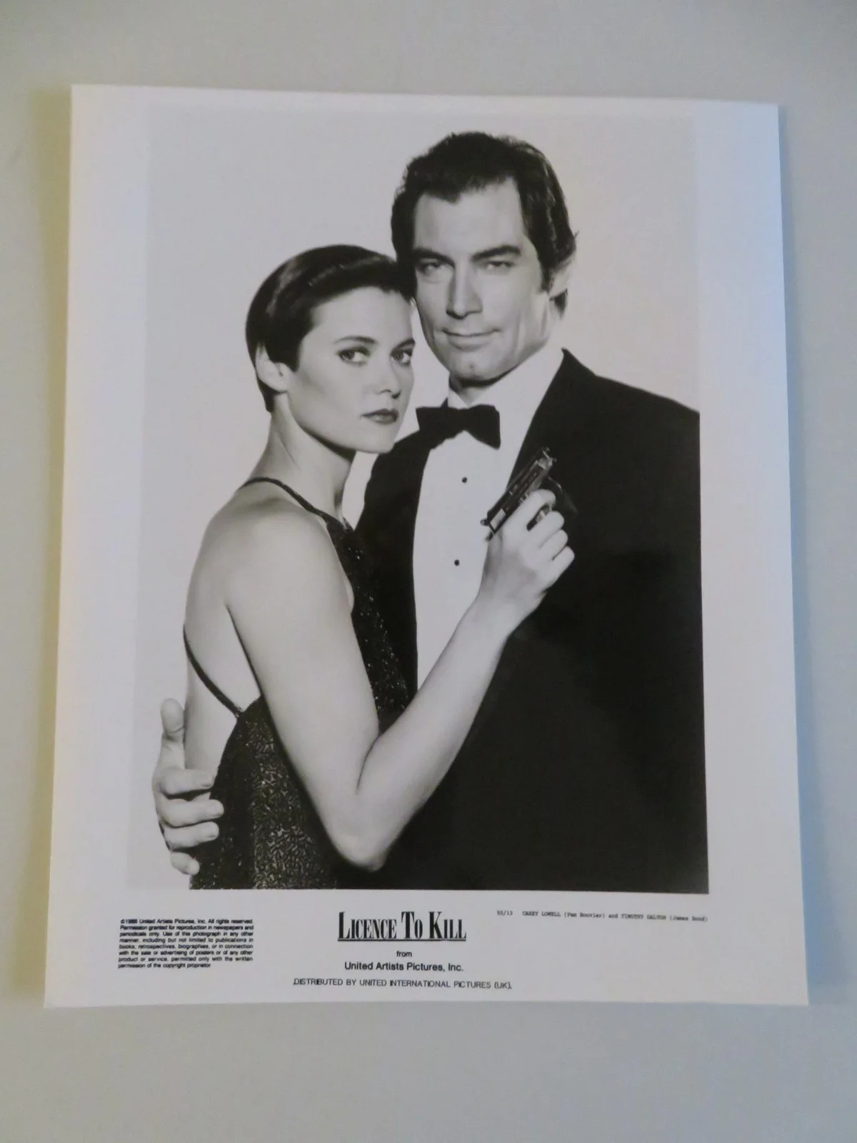 LICENCE TO KILL MOVIE STILL PHOTO LOT OF 6 JAMES BOND 007 TIMOTHY DALTON 1989, изображение 3