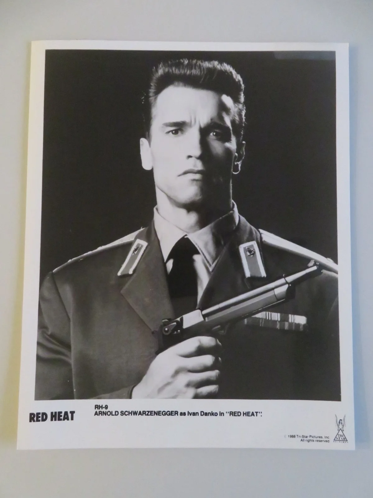 RED HEAT MOVIE STILL PHOTO LOT OF 8 ARNOLD SCHWARZENEGGER JIM BELUSHI 1988, изображение 4