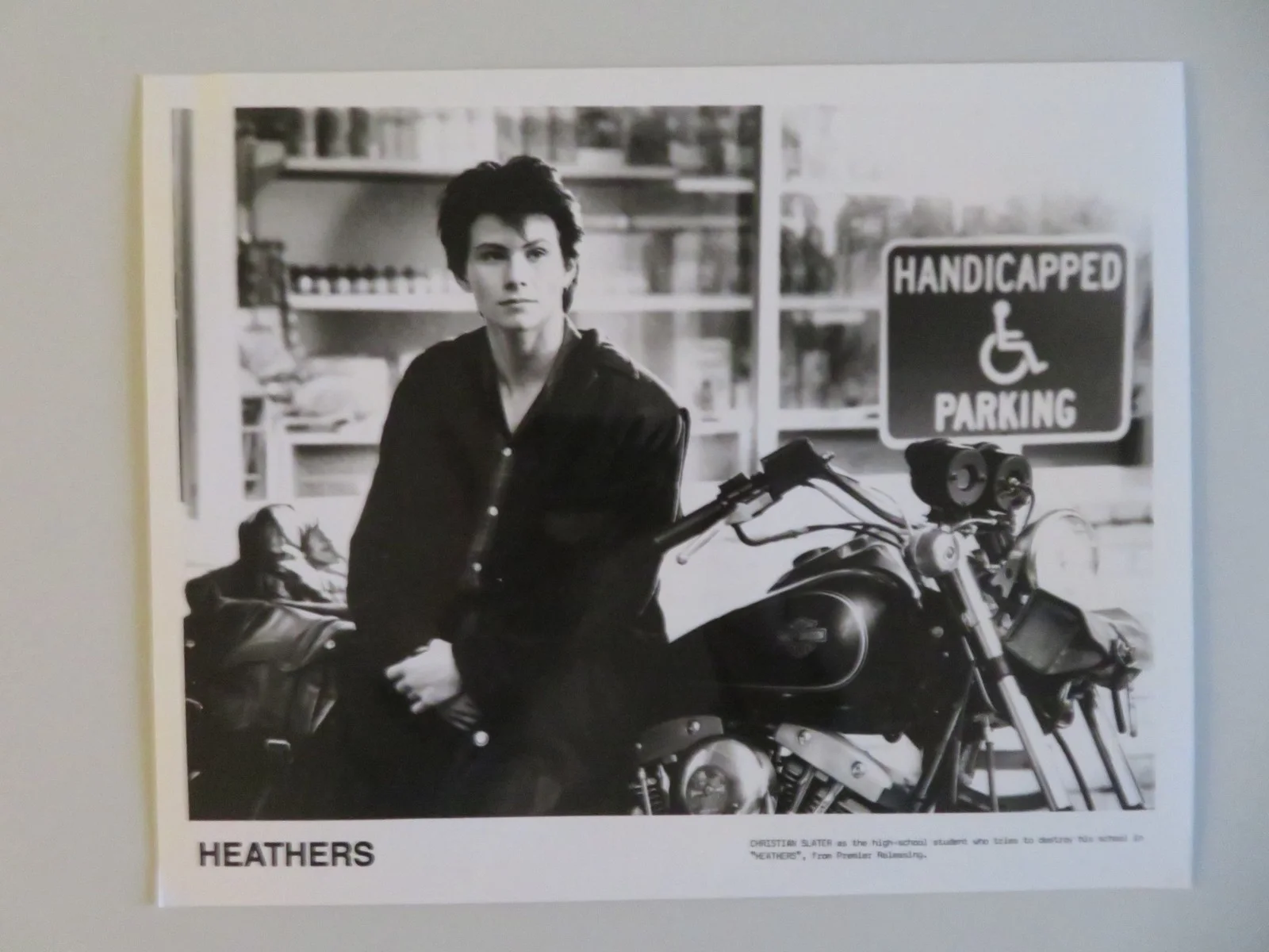 HEATHERS MOVIE STILL PHOTO LOT OF 7 WINONA RYDER CHRISTIAN SLATER 1989, изображение 4