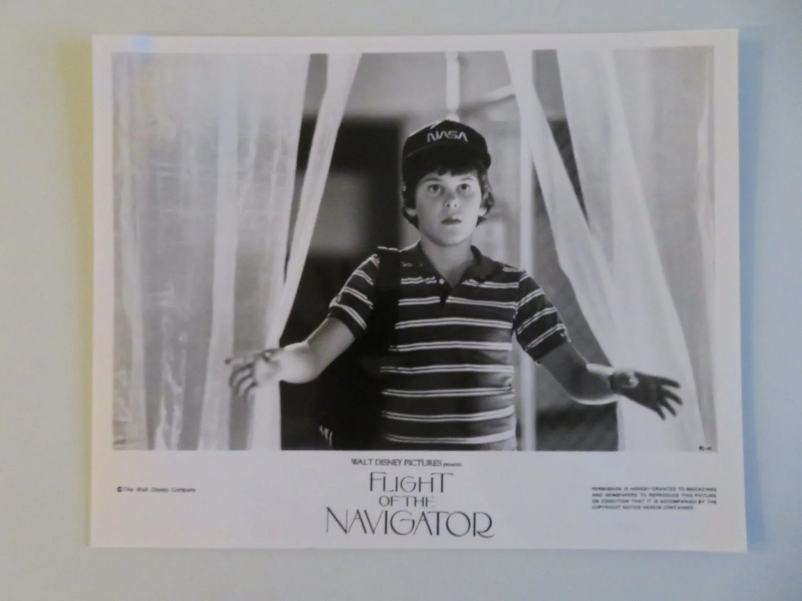 FLIGHT OF THE NAVIGATOR MOVIE STILL PHOTO LOT OF 5 DISNEY JOEY CRAMER 1986, изображение 3