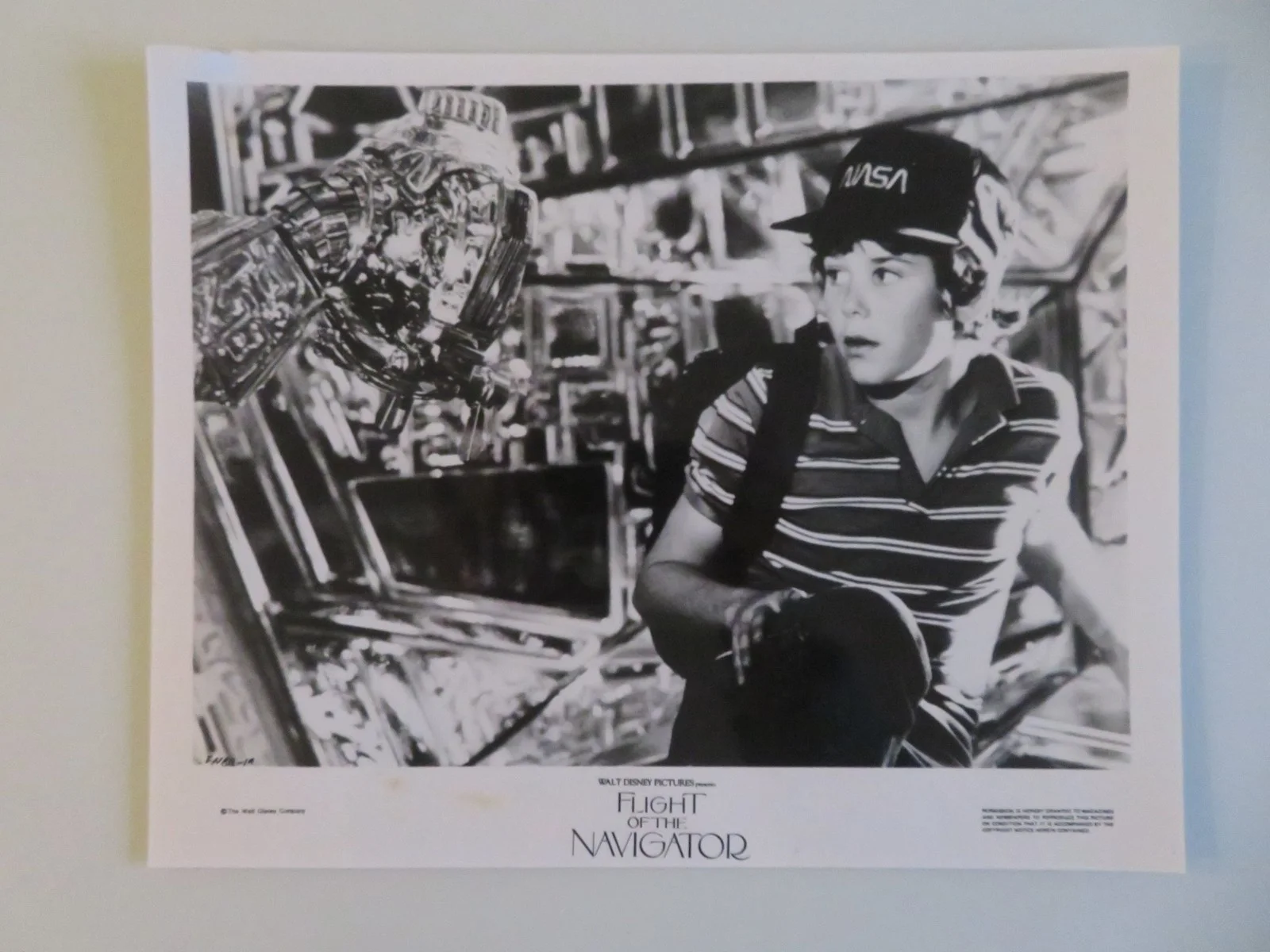 FLIGHT OF THE NAVIGATOR MOVIE STILL PHOTO LOT OF 5 DISNEY JOEY CRAMER 1986, изображение 4