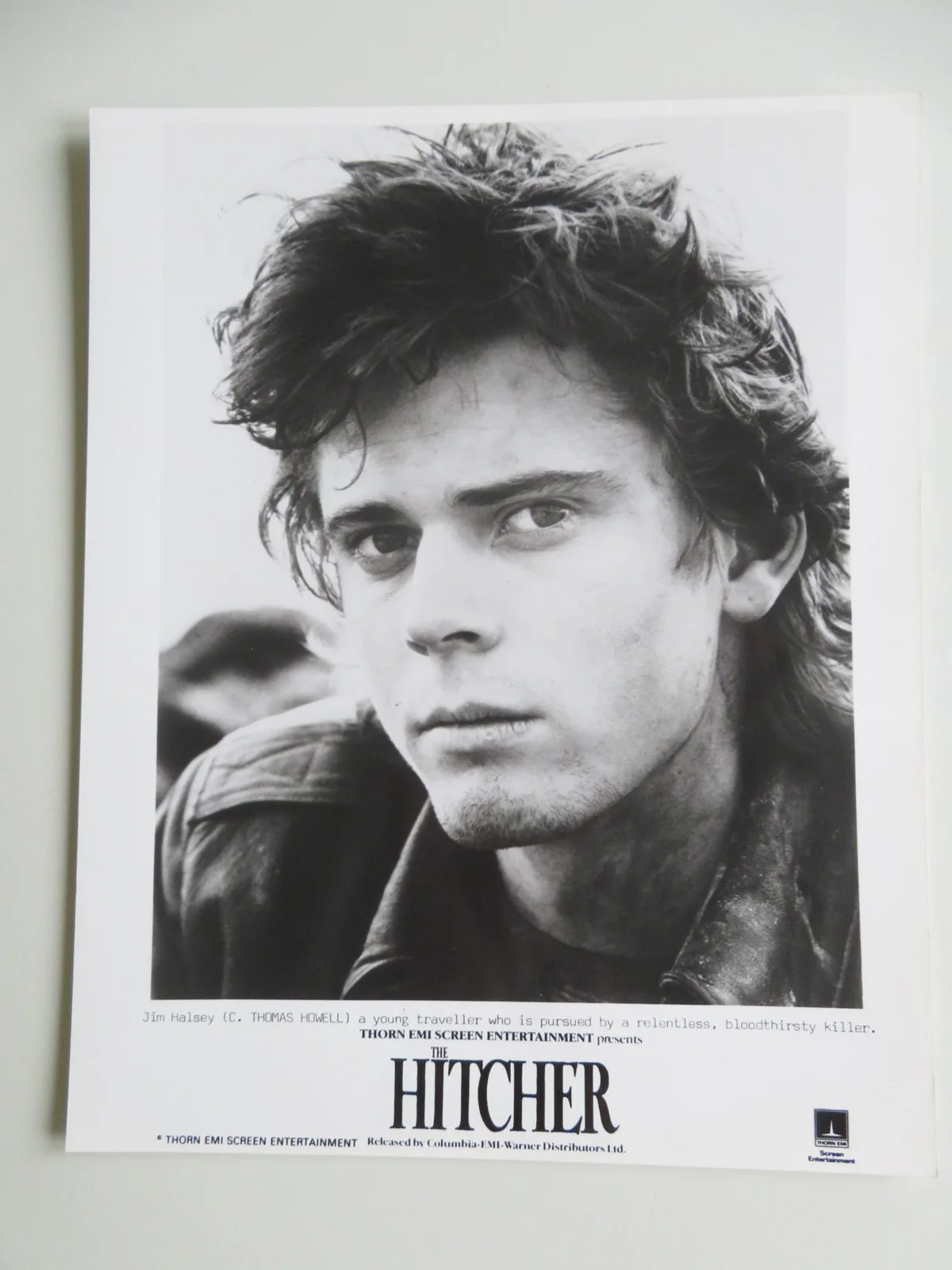 THE HITCHER MOVIE STILL PHOTO LOT OF 4 RUTGER HAUER C. THOMAS HOWELL 1986, изображение 5