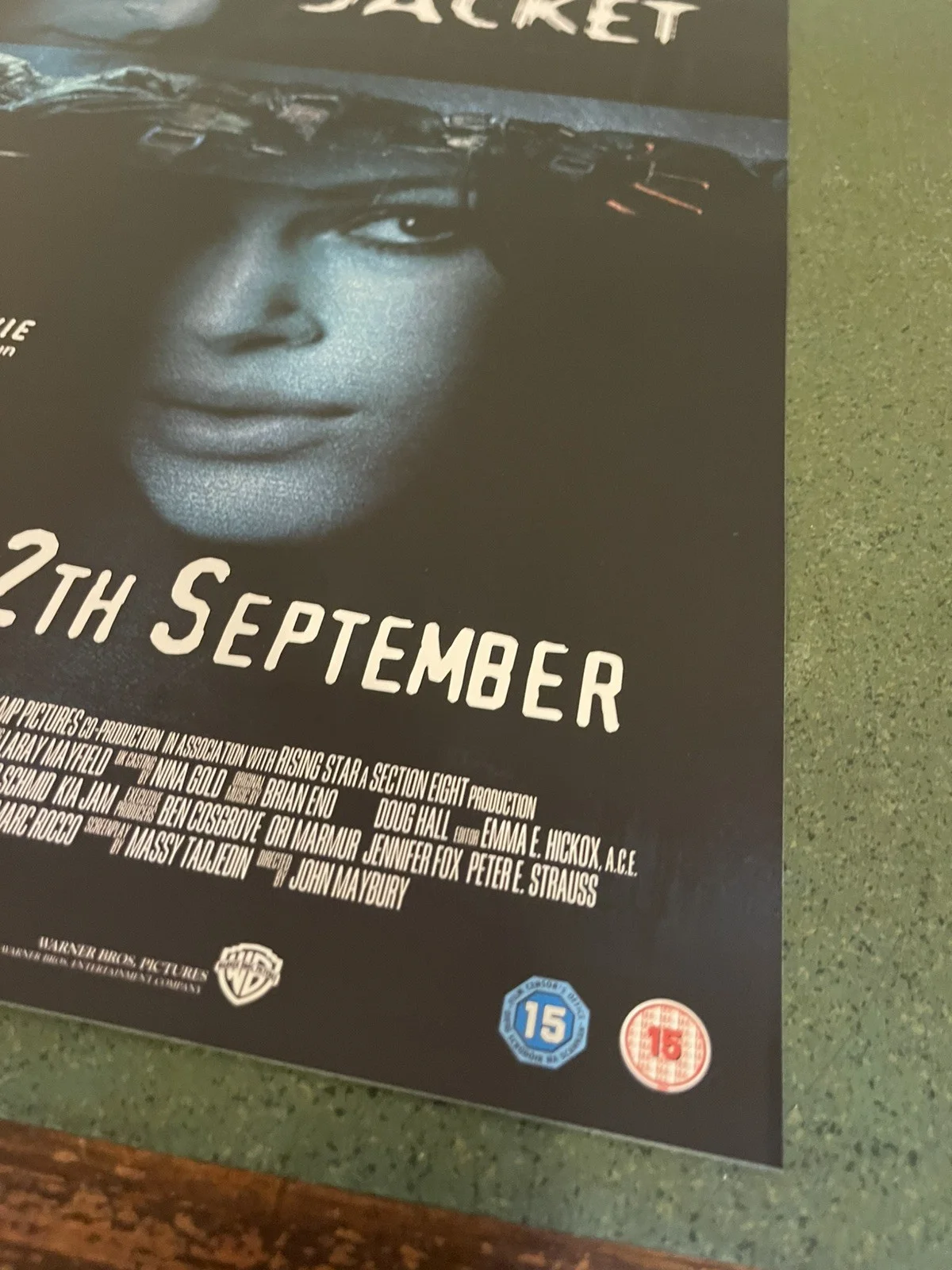 The Jacket (2005) Original Video Shop Promo Poster - A2 - RARE - Keira Knightley, изображение 5