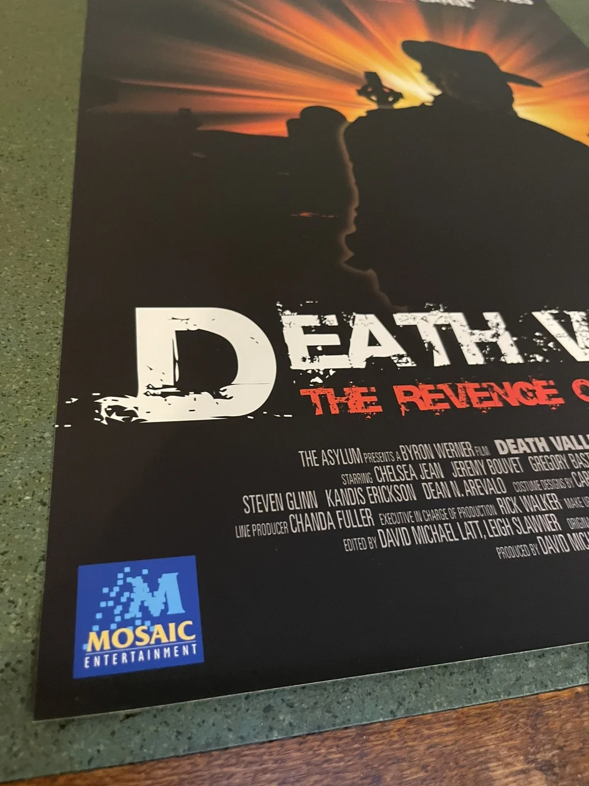 Death Valley The Revenge of Bloody Bill 2004 Original Zombie Promo Poster - A2, изображение 4