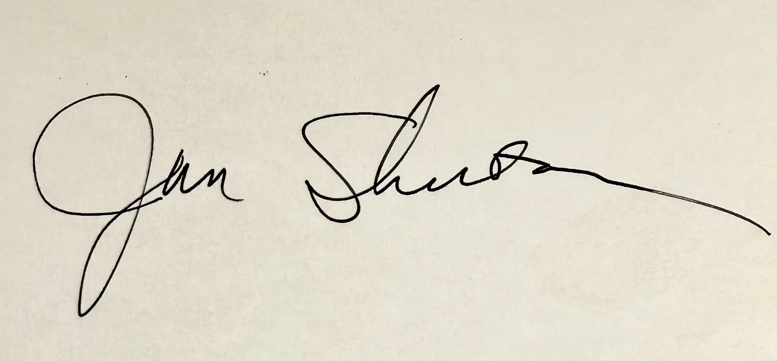 Jan Shutan — JAN SHUTAN Signed Autographed 4x6 INDEX CARD DRACULA'S DOG Ben Casey STAR TREK, изображение 2