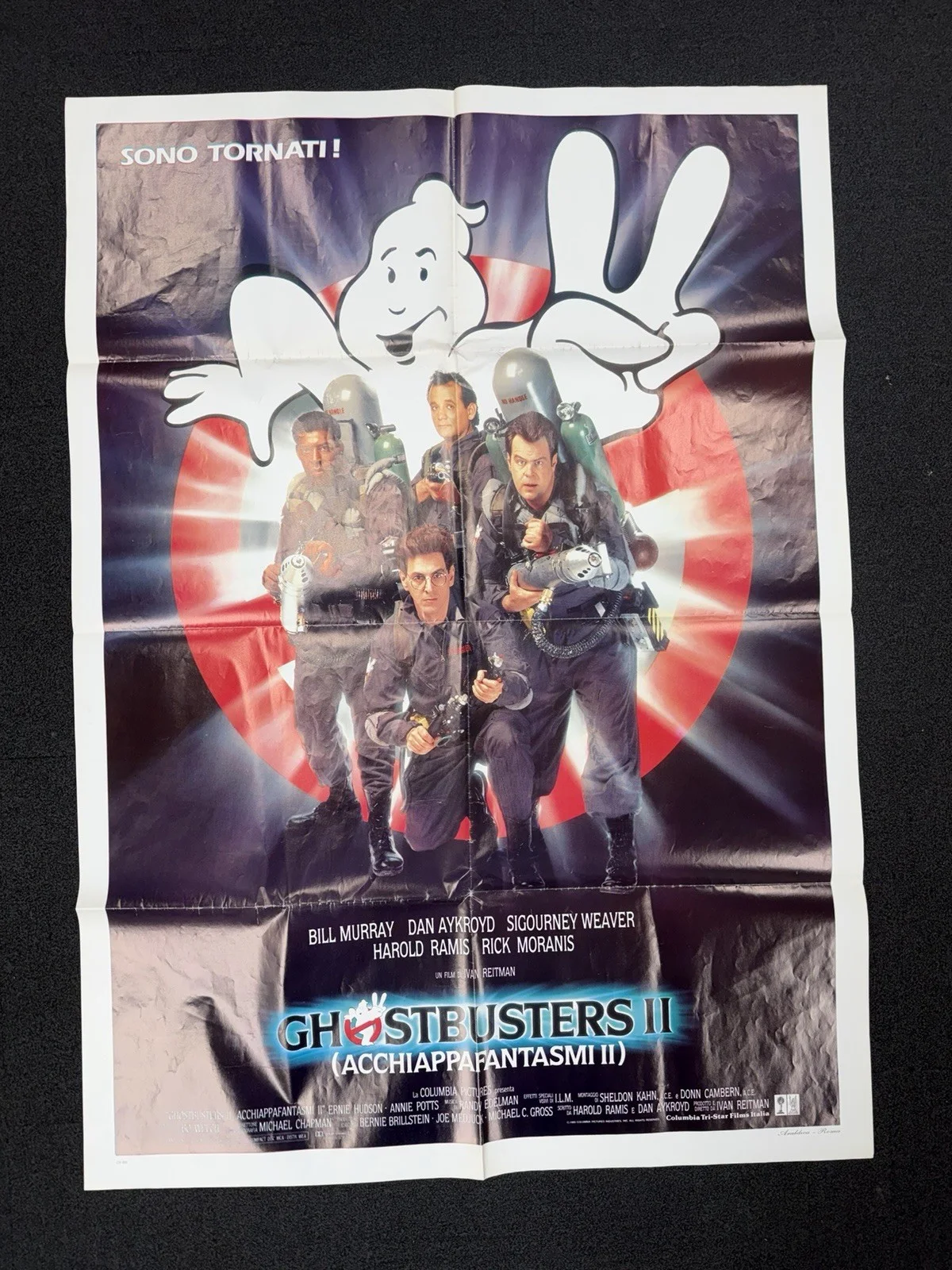 Ghostbusters 2 Theater Poster - 100cm x 139cm Italian, image 2