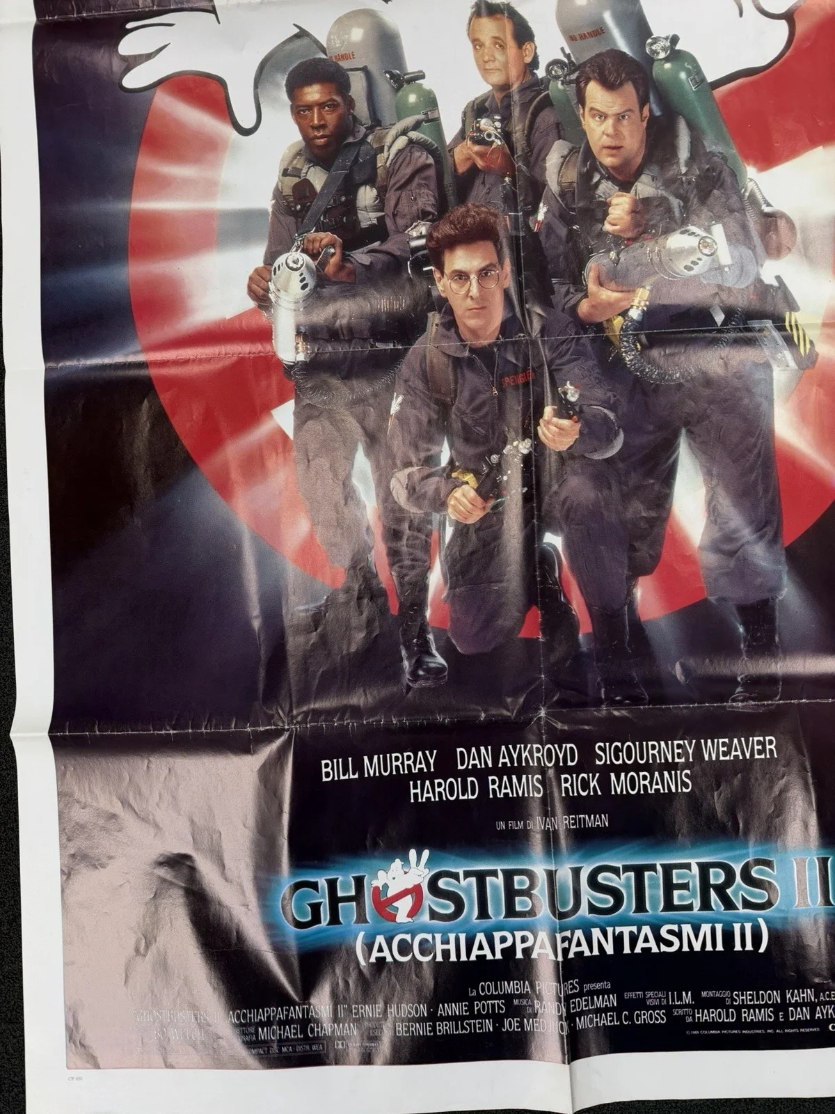 Ghostbusters 2 Theater Poster - 100cm x 139cm Italian, image 5