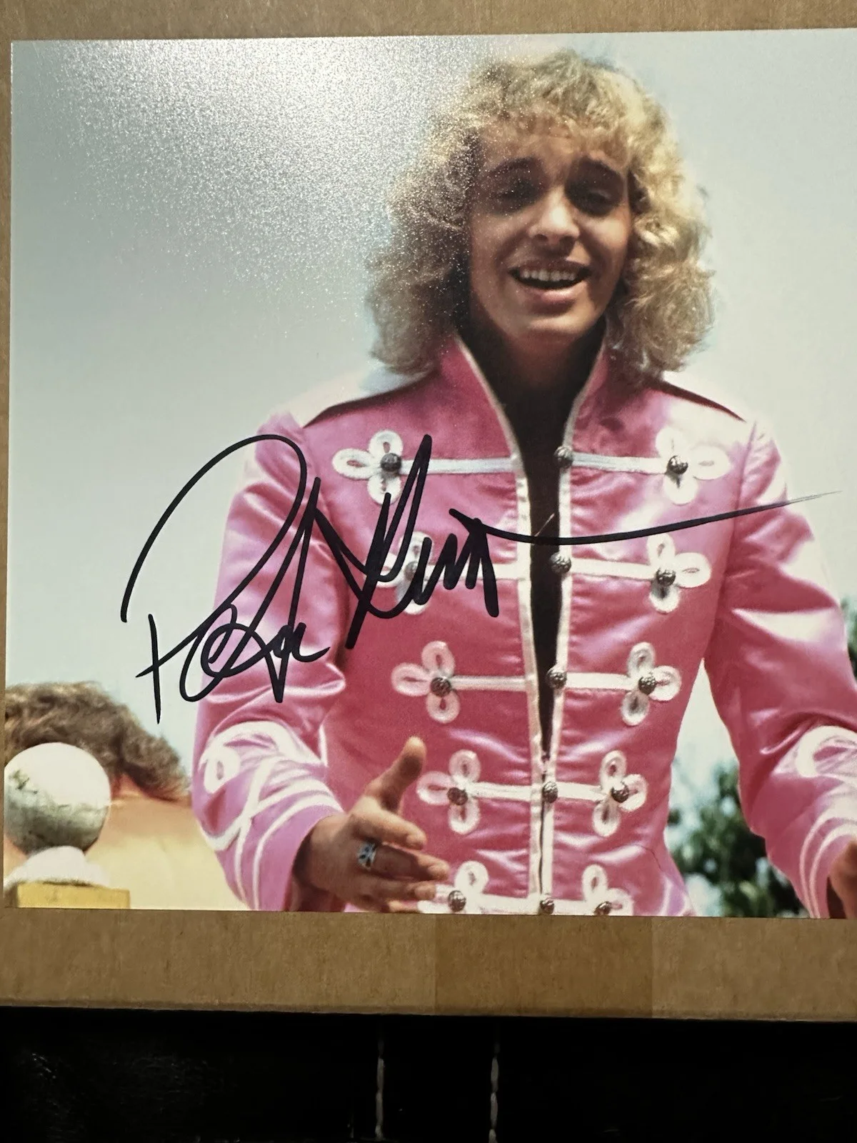 Peter Frampton 1978 Film Sgt. Pepper's Lonely Hearts Club Band Autographed Photo, изображение 2