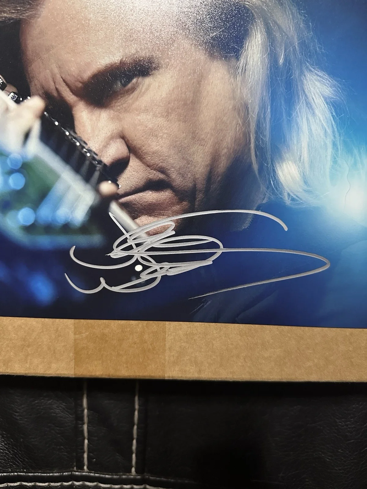 Joe Walsh part of the James Gang & Eagles autographed 8x10 photo with COA, изображение 2
