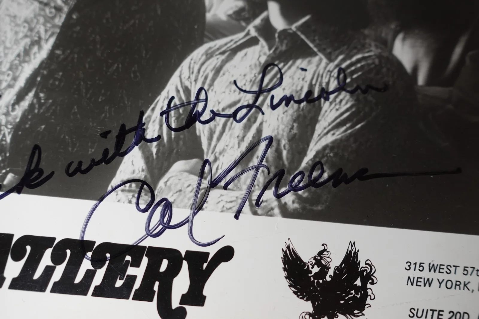 Gallery Cal Freeman SIGNED 1970s Detroit Rock Band Original Promotional Photo, изображение 5