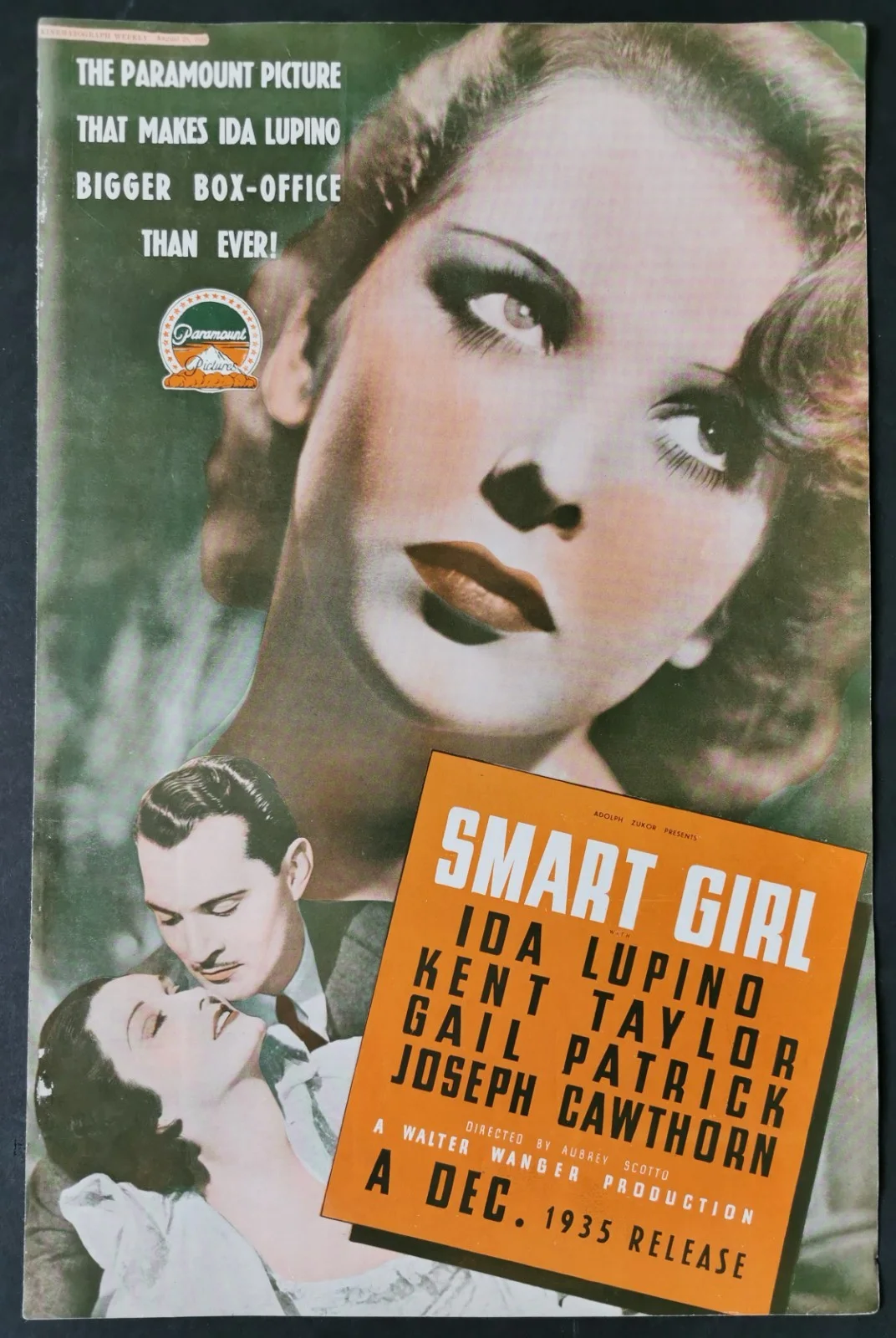 IN CALIENTE 1935 Pat O'Brien, Dolores Del Rio, Glenda Farrell TRADE ADVERT, изображение 3