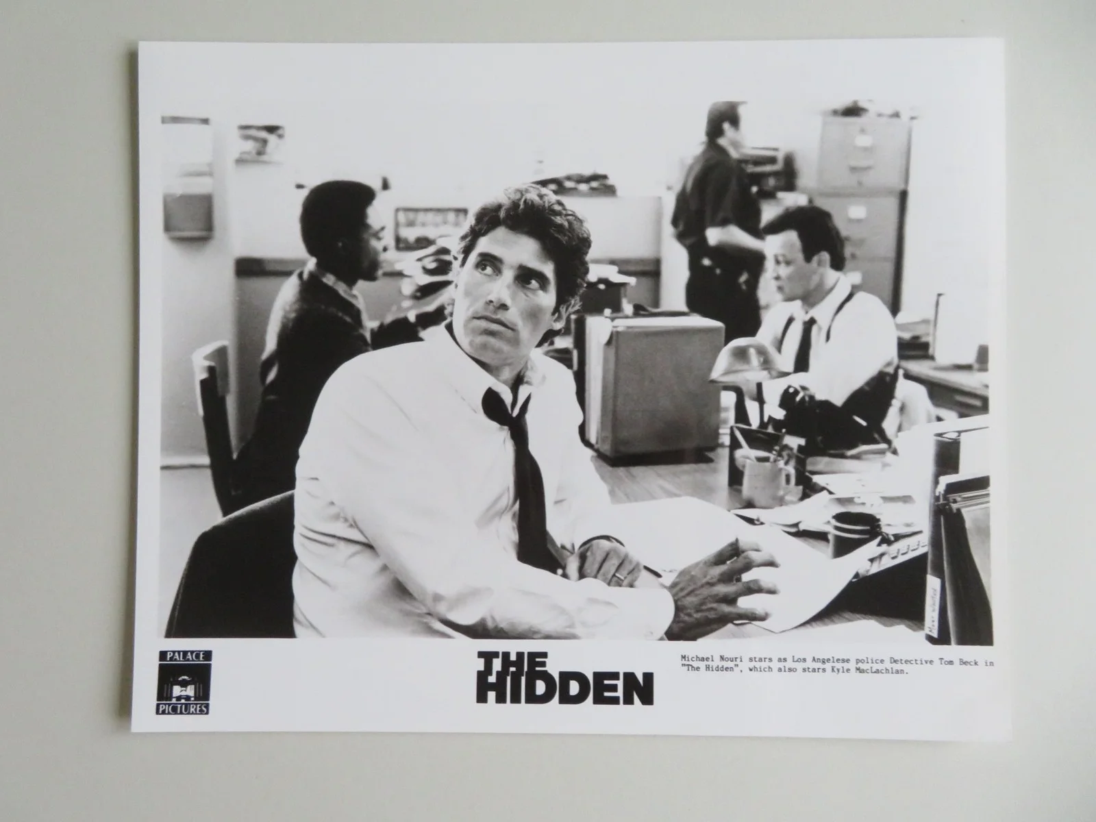 THE HIDDEN MOVIE STILL PHOTO LOT OF 7 KYLE MACLACHLAN MICHAEL NOURI 1987, изображение 4