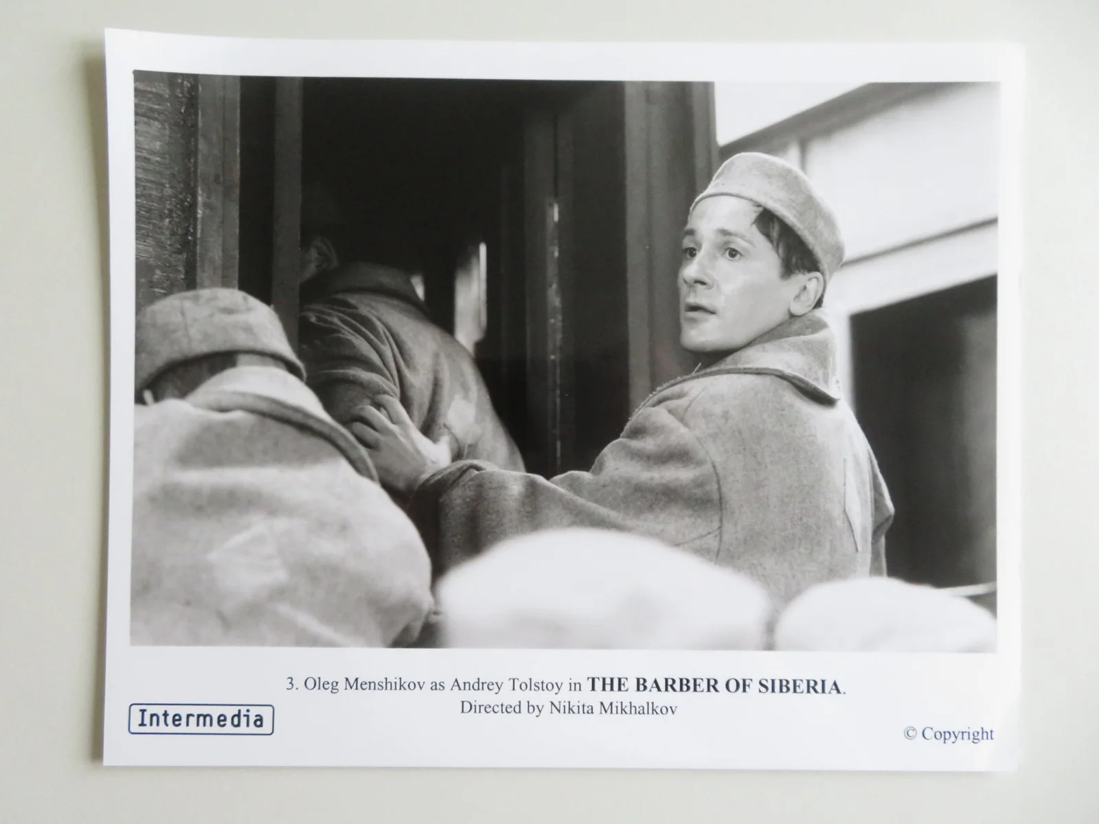 THE BARBER OF SIBERIA MOVIE STILL PHOTO LOT OF 3 JULIA ORMOND O. MENSHIKOV 1998, изображение 5