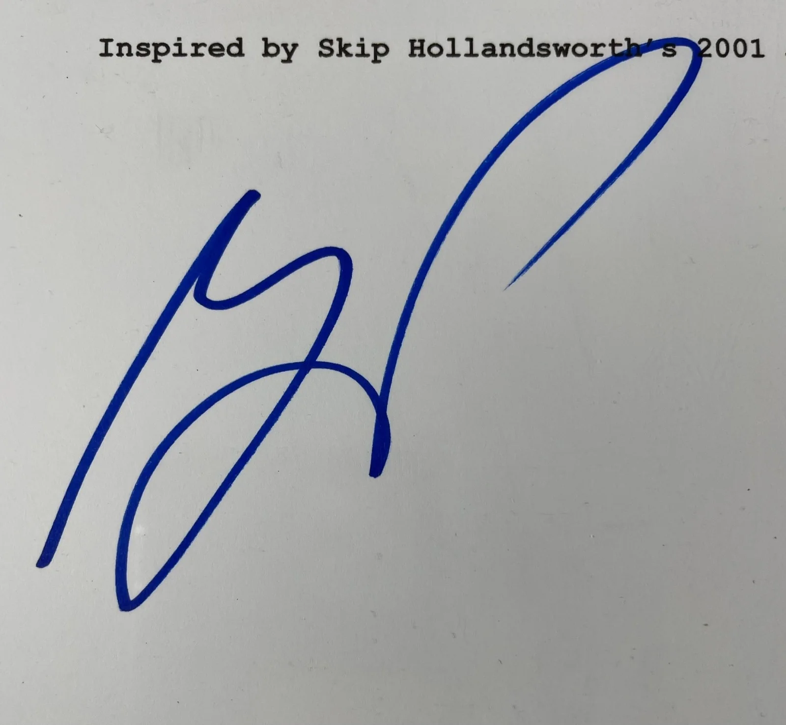 Glen Powell — Glen Powell Signed Hit Man Complete Movie Script Authentic Autograph JSA COA, image 2