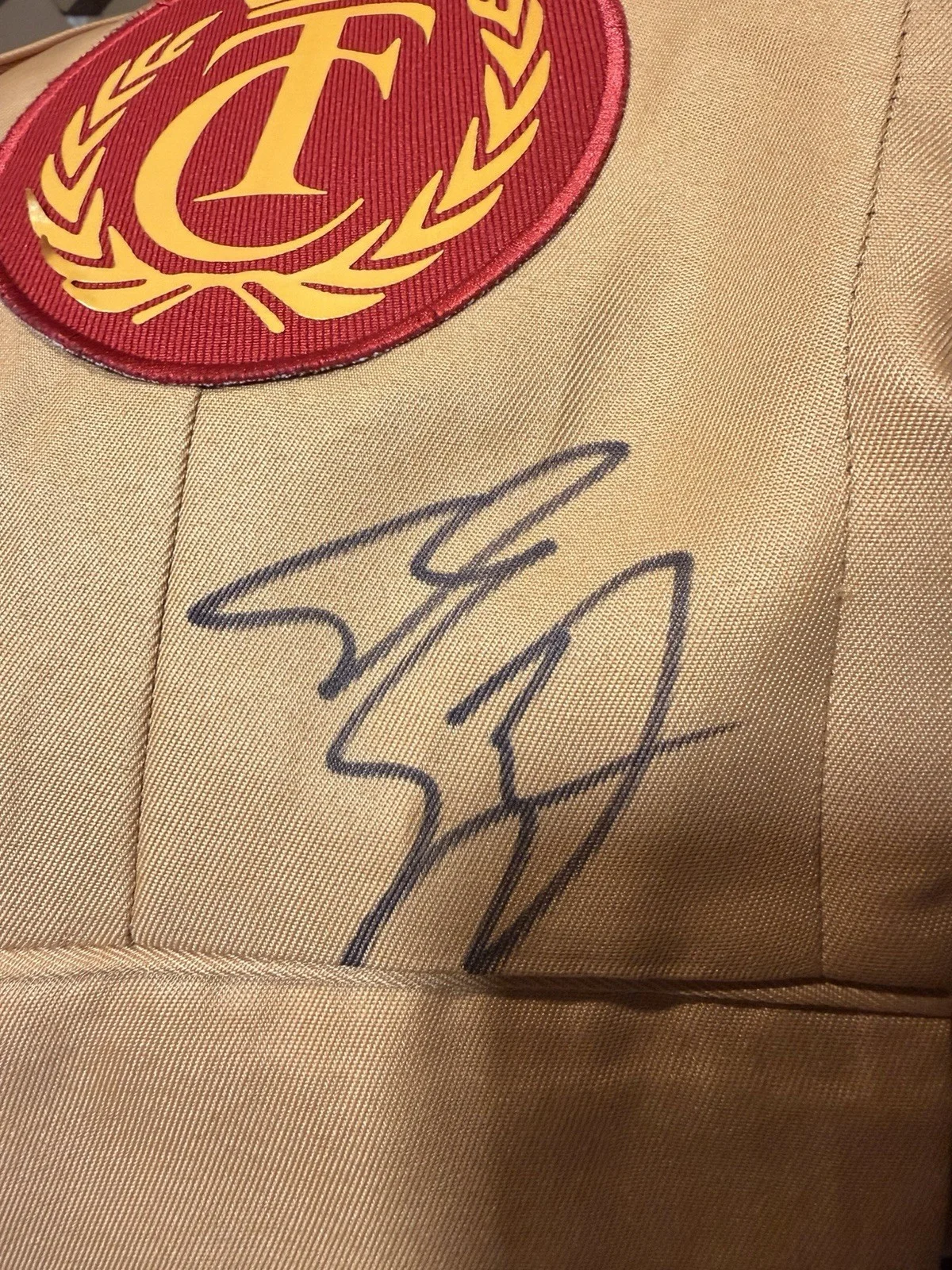 Adam Sandler — Adam Sandler Signed Autographed Happy Gilmore Gold Jacket Tour Championship JSA, изображение 3
