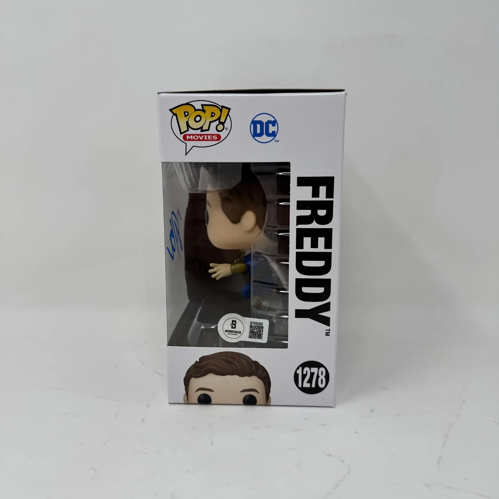 Jack Dylan Grazer — Jack Dylan Grazer Signed Shazam! Fury of the Gods Freddy Funko Pop 1278 Beckett, изображение 2