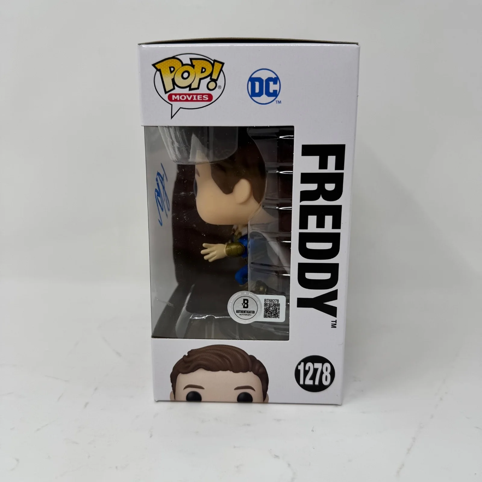 Jack Dylan Grazer — Jack Dylan Grazer Signed Shazam! Fury of the Gods Freddy Funko Pop 1278 Beckett, изображение 4