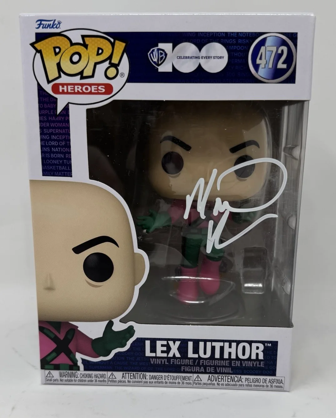 Michael Rosenbaum — Michael Rosenbaum Signed Lex Luthor Funko Pop Smallville Autograph ACOA COA, image 2
